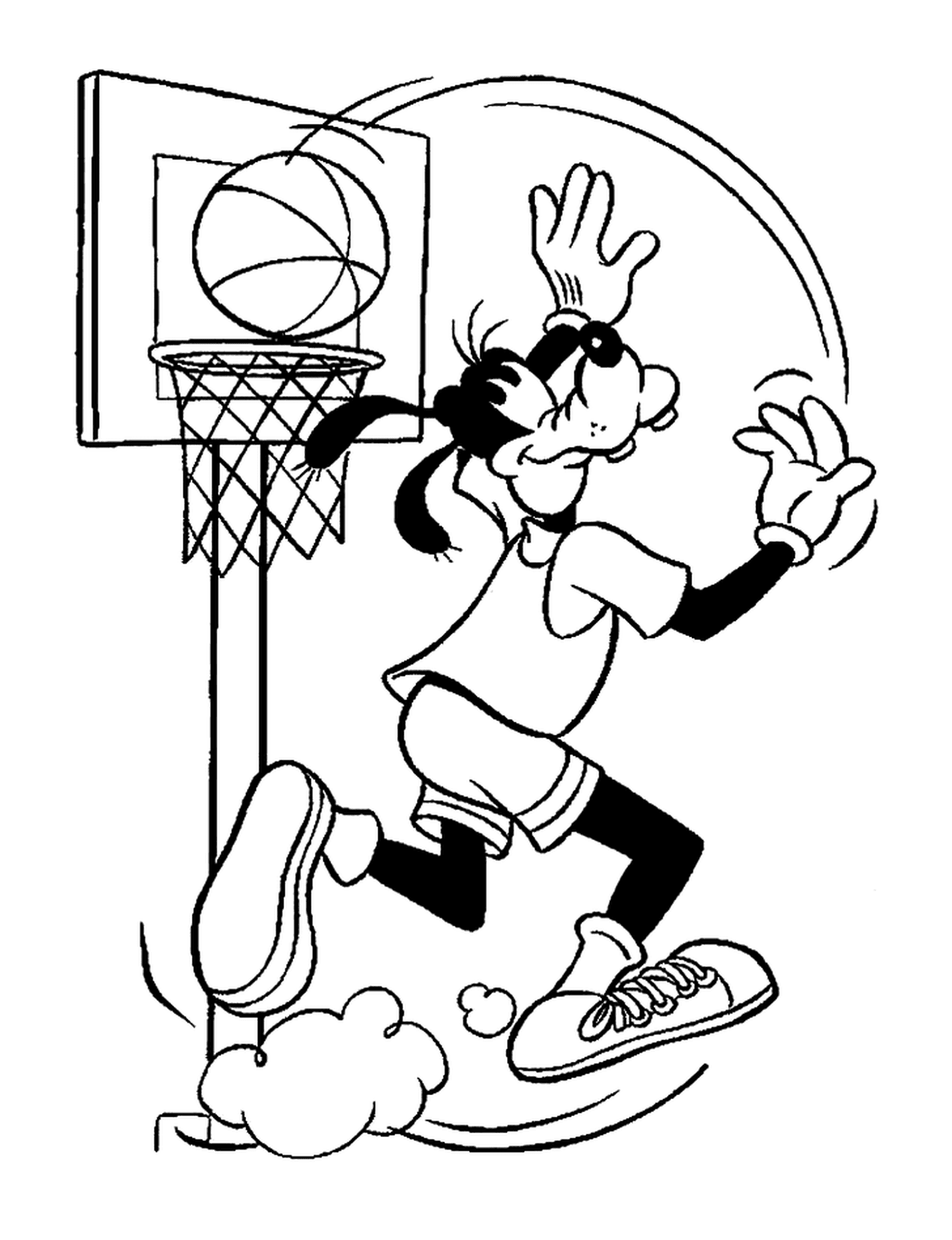  Dingo marks a basket 