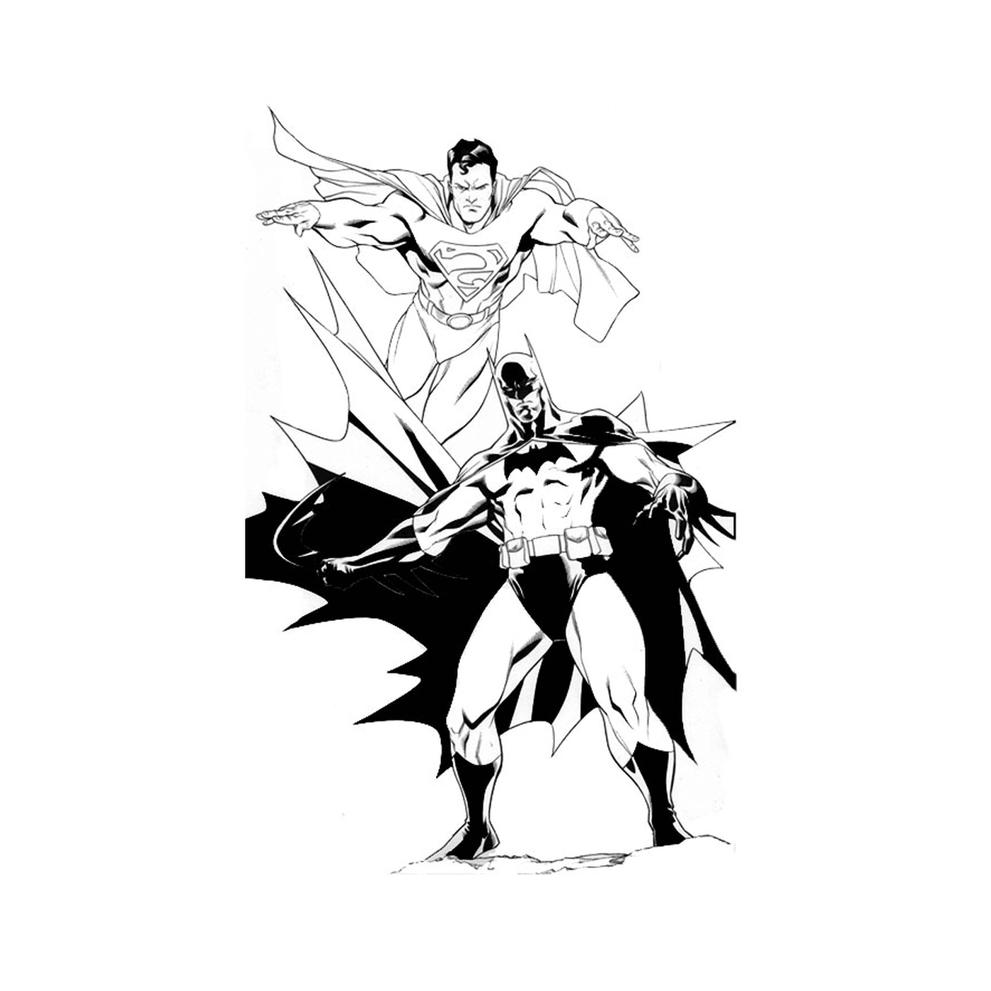  Batman and Superman 