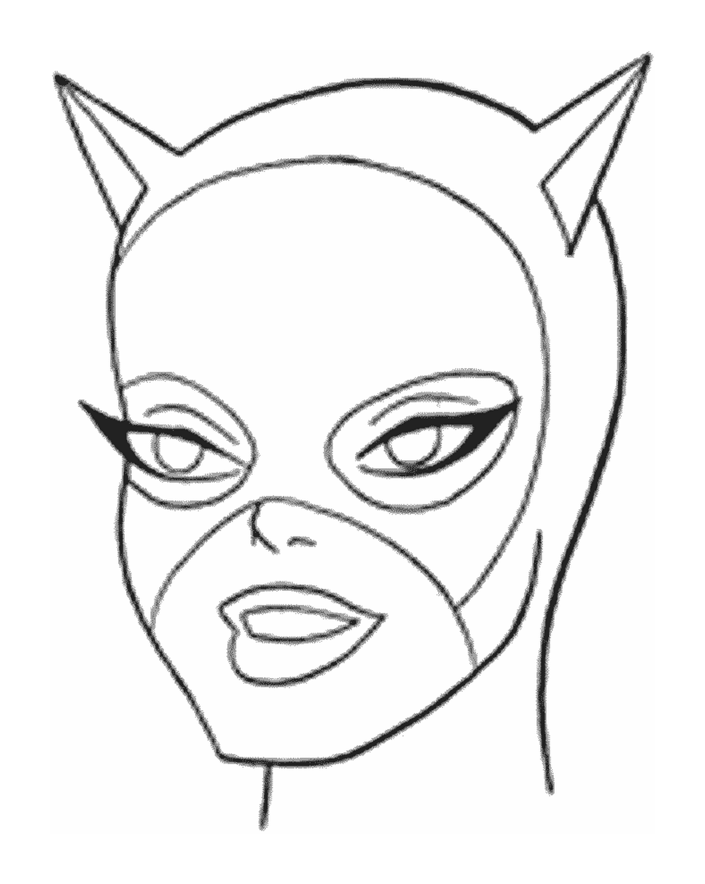  Catwoman's head 