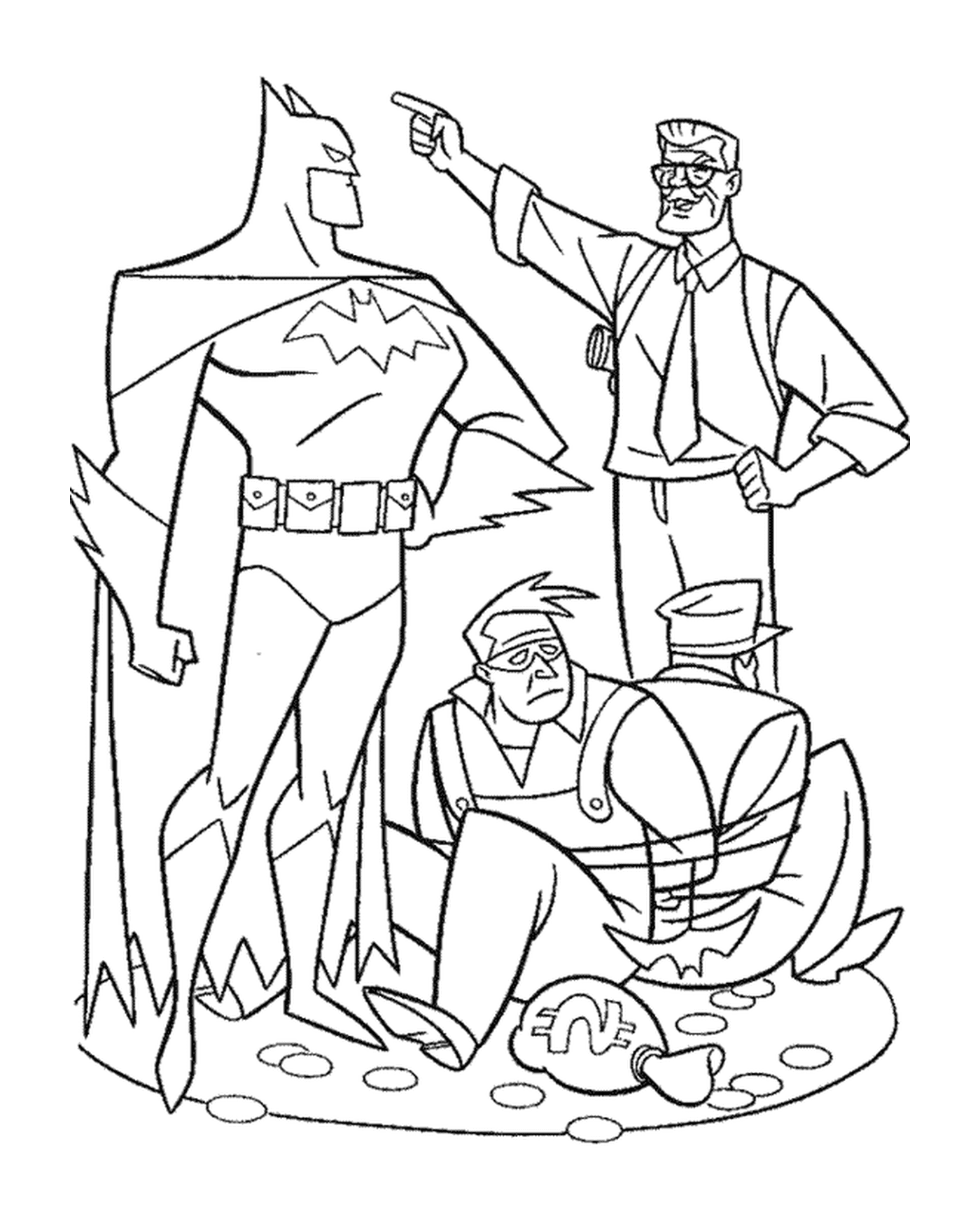  Batman's arresting thieves 