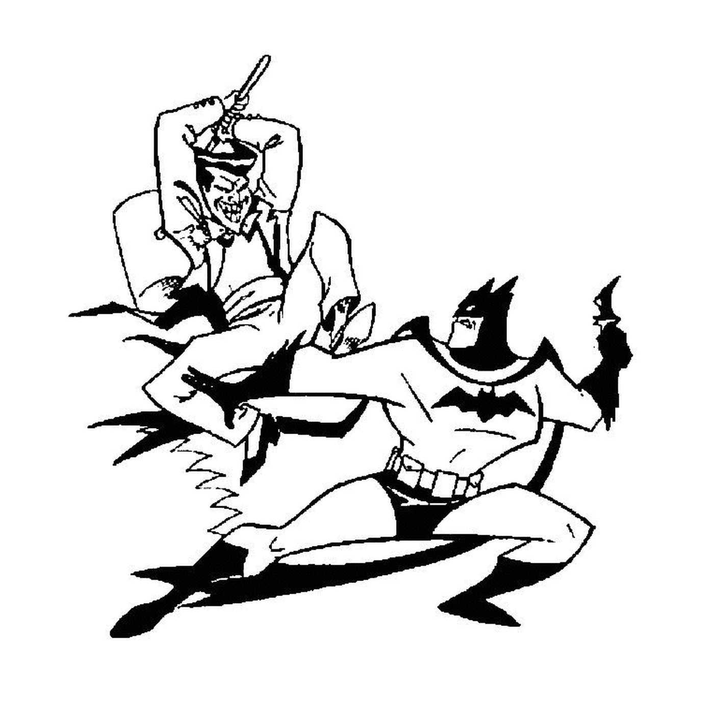  Batman contra el Guasón 