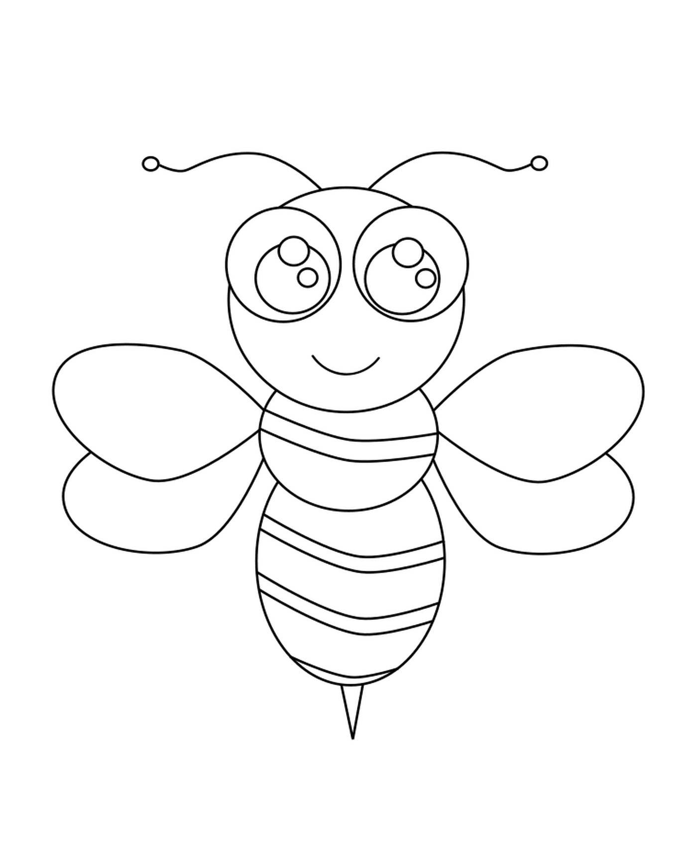  Очаровательная пчела Кавайи 