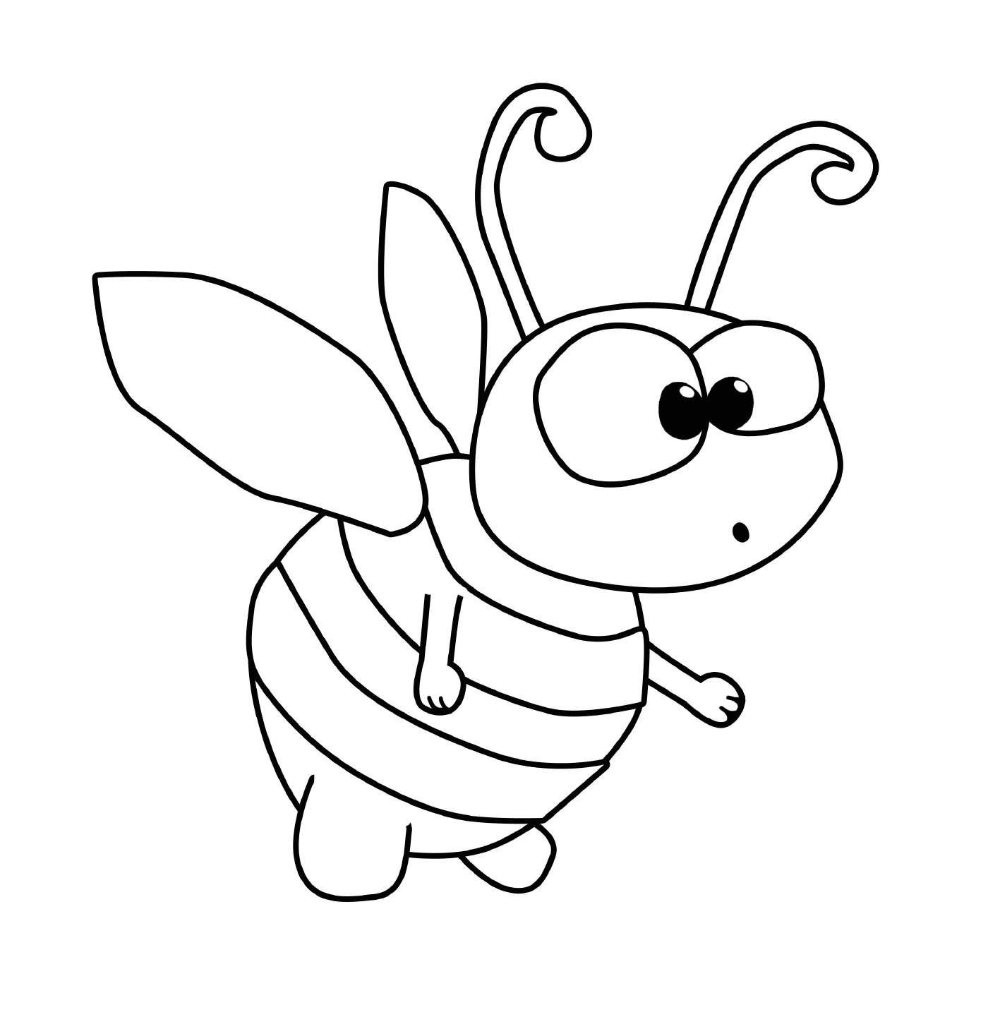  Baby cute bee 