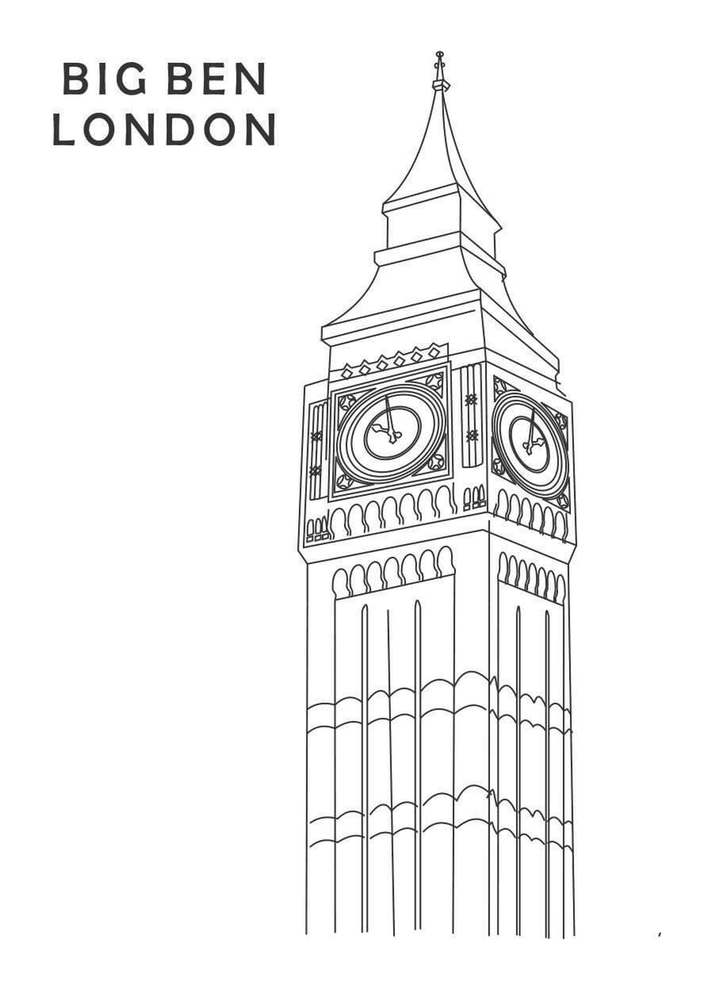  Big Ben LondonCity name (optional, probably does not need a translation) 