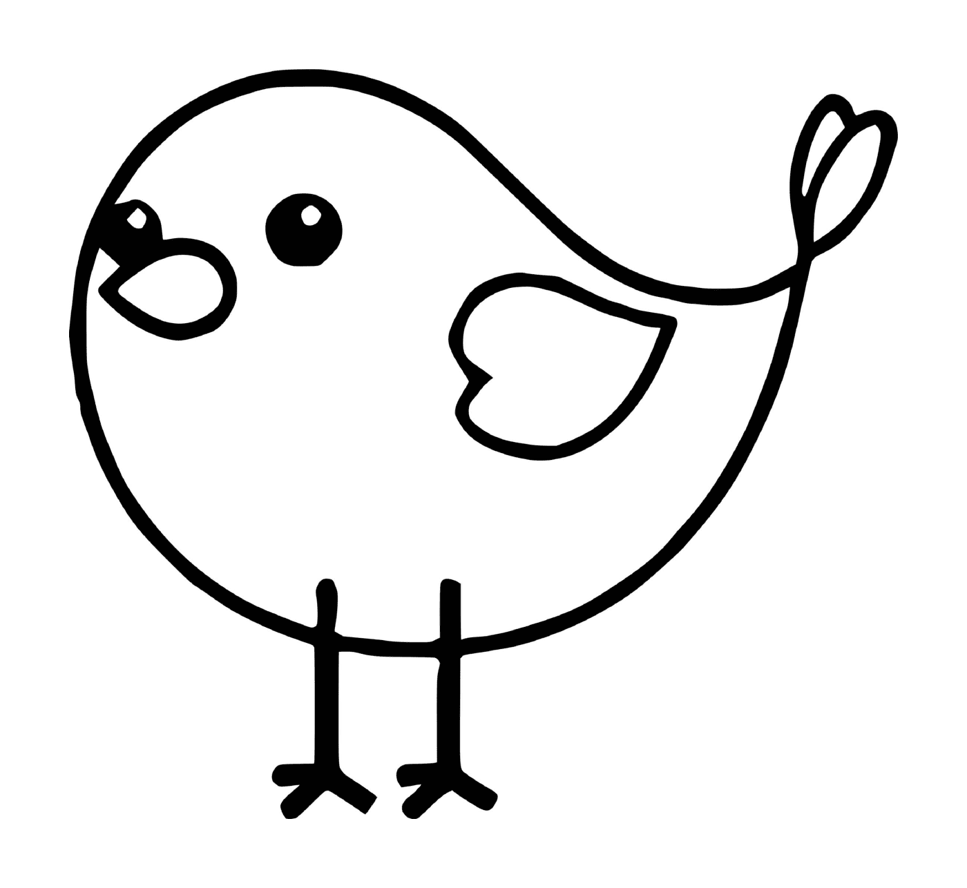  Легкая птица для детей 
