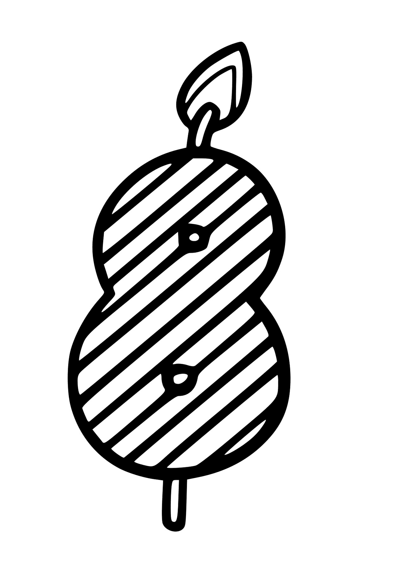  A pear 