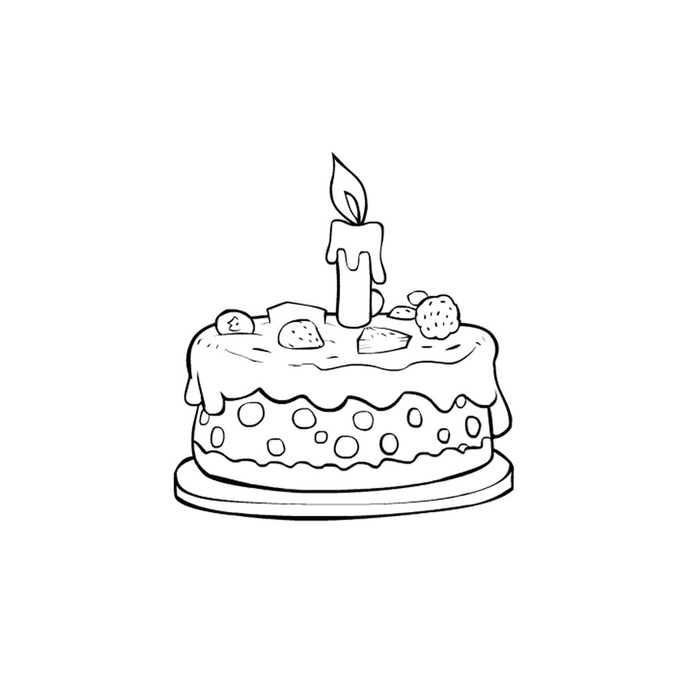  Pastel de cumpleaños 
