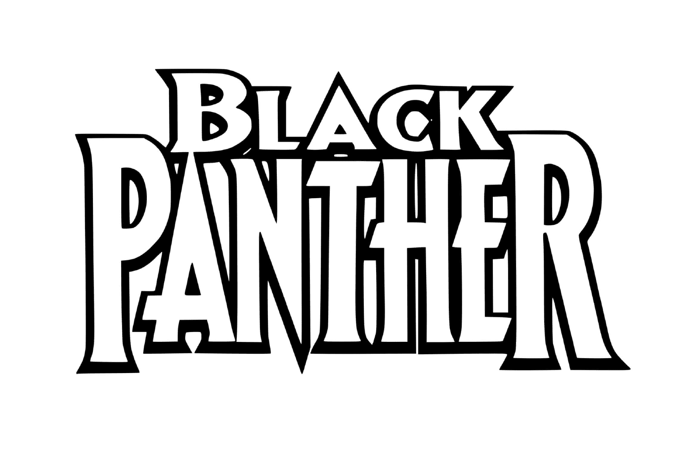  Logotipo Black Panther 