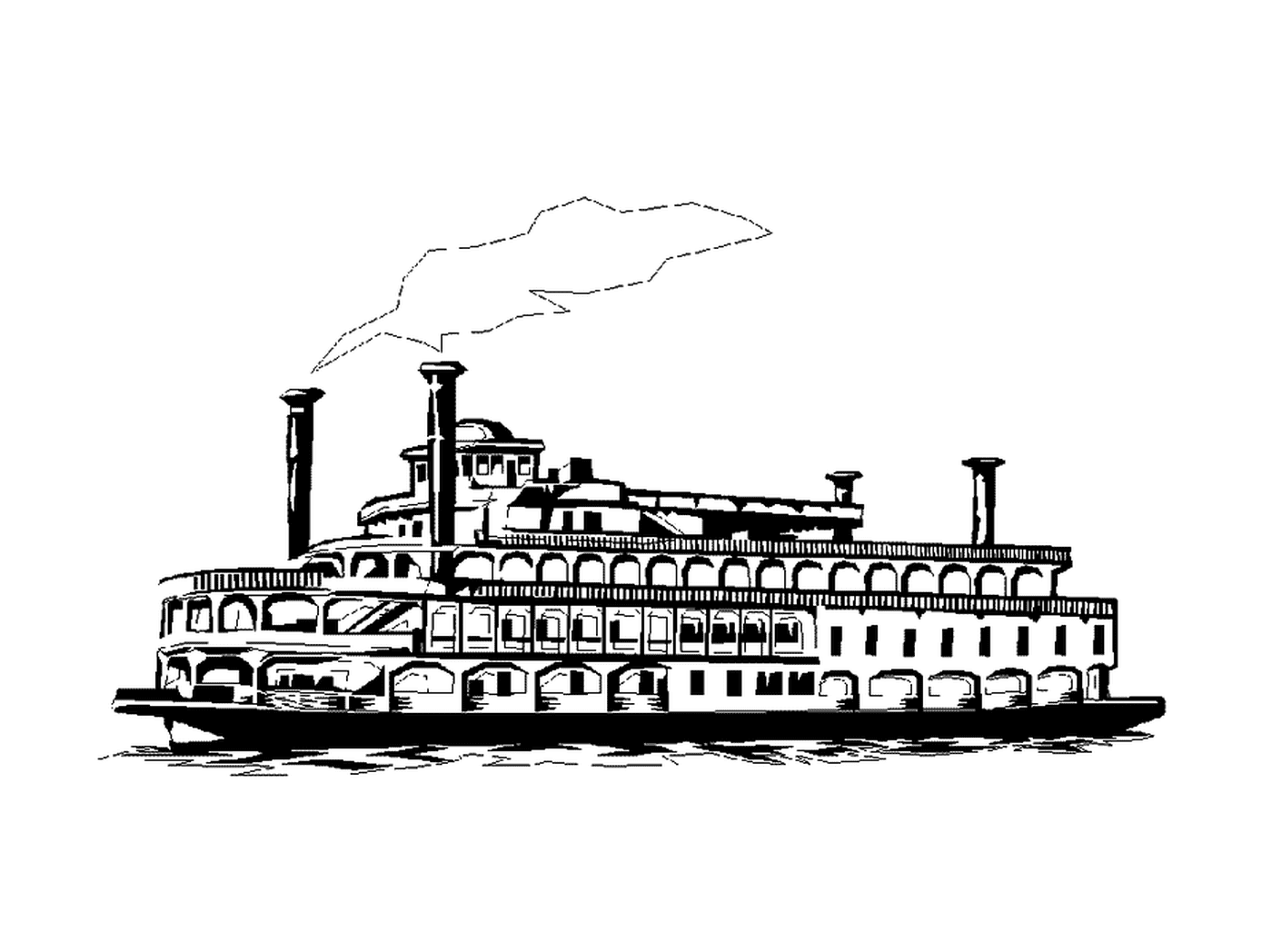  A wheeled ship from Mississippi 