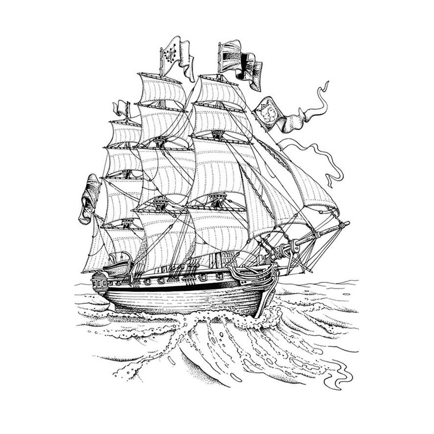  Kapitän Crochets Boot 