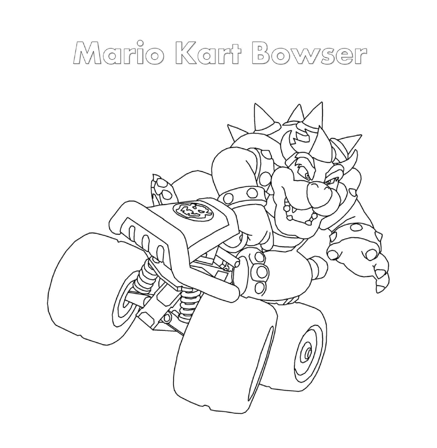  Bowser in Mario Kart 