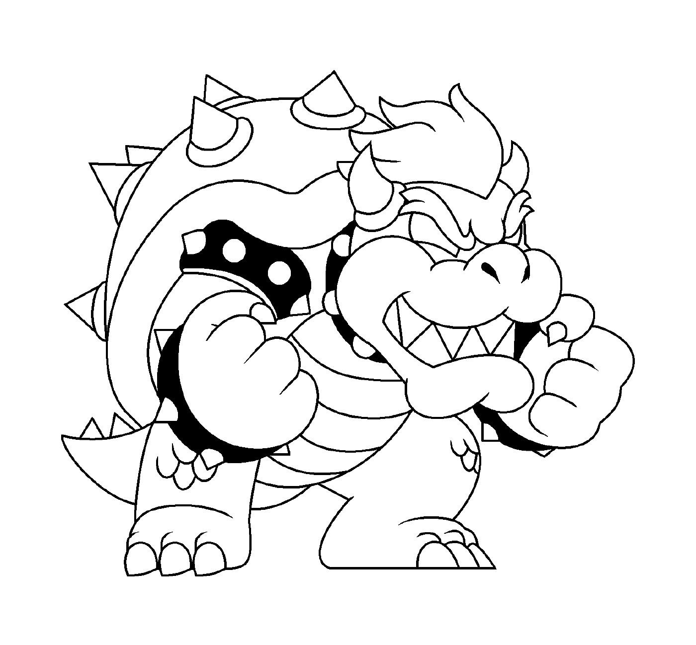  Bowser's getting his strength back 