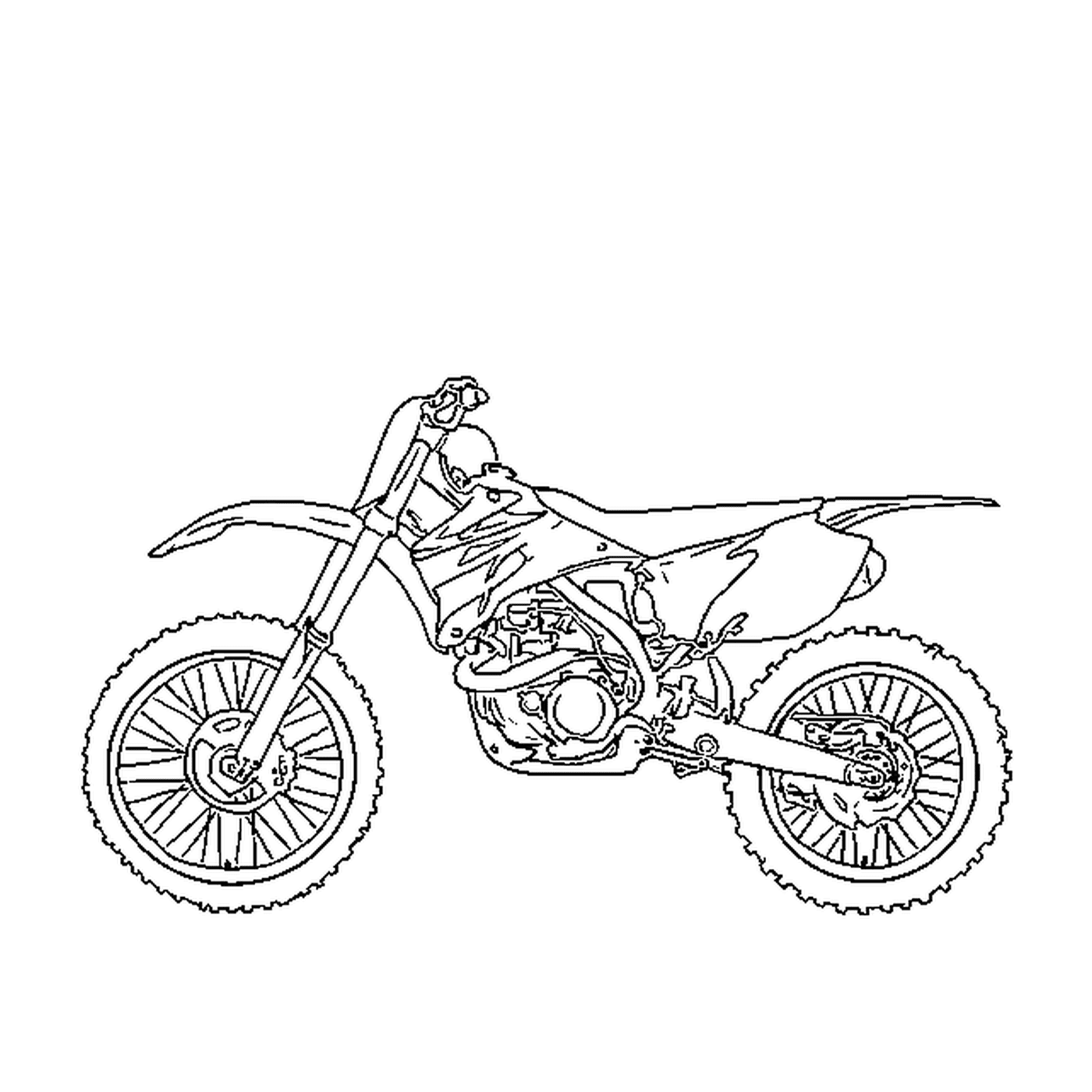 Motocicleta de aventura all-terrain 