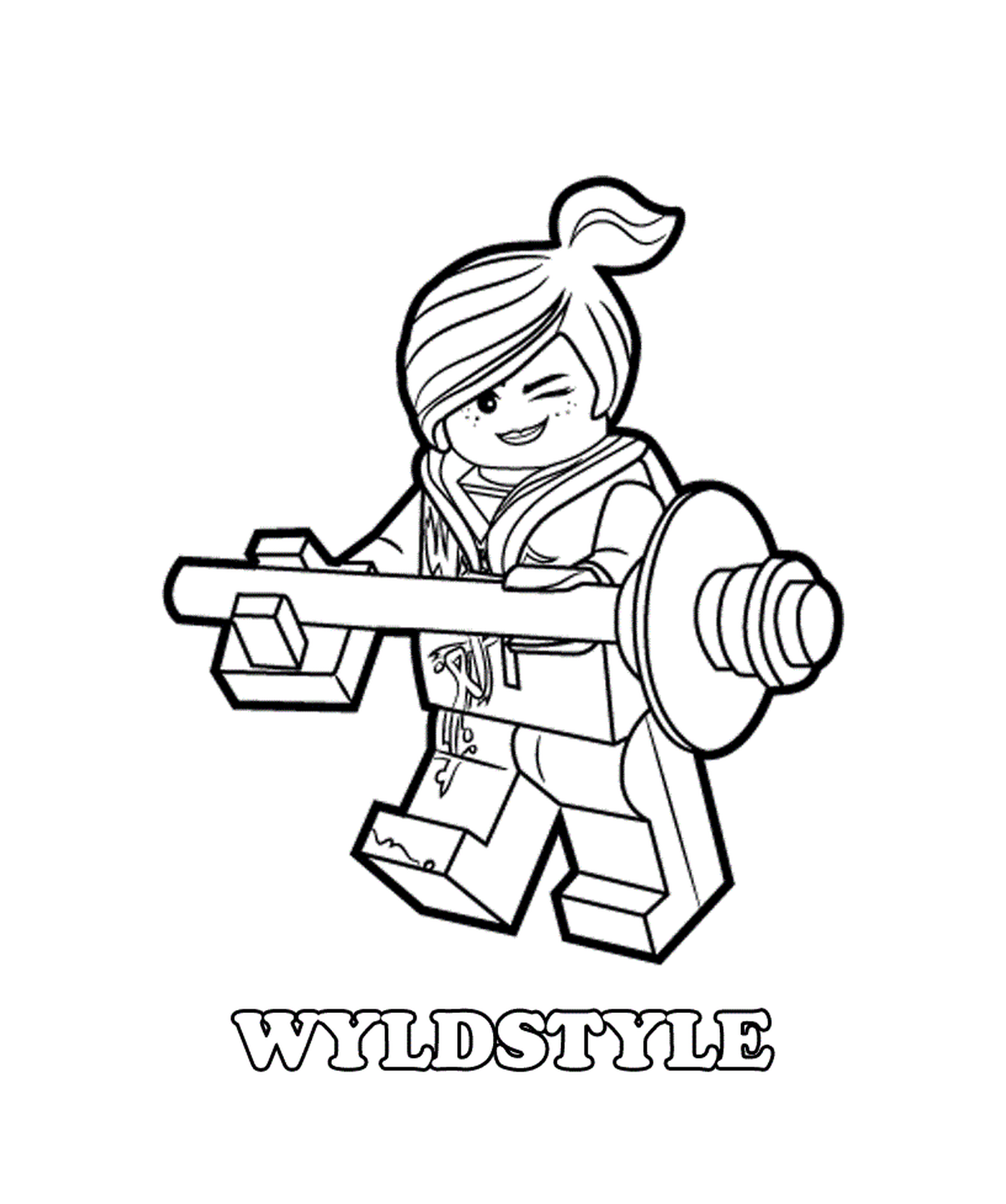  Wyldstyle of the film LEGO 
