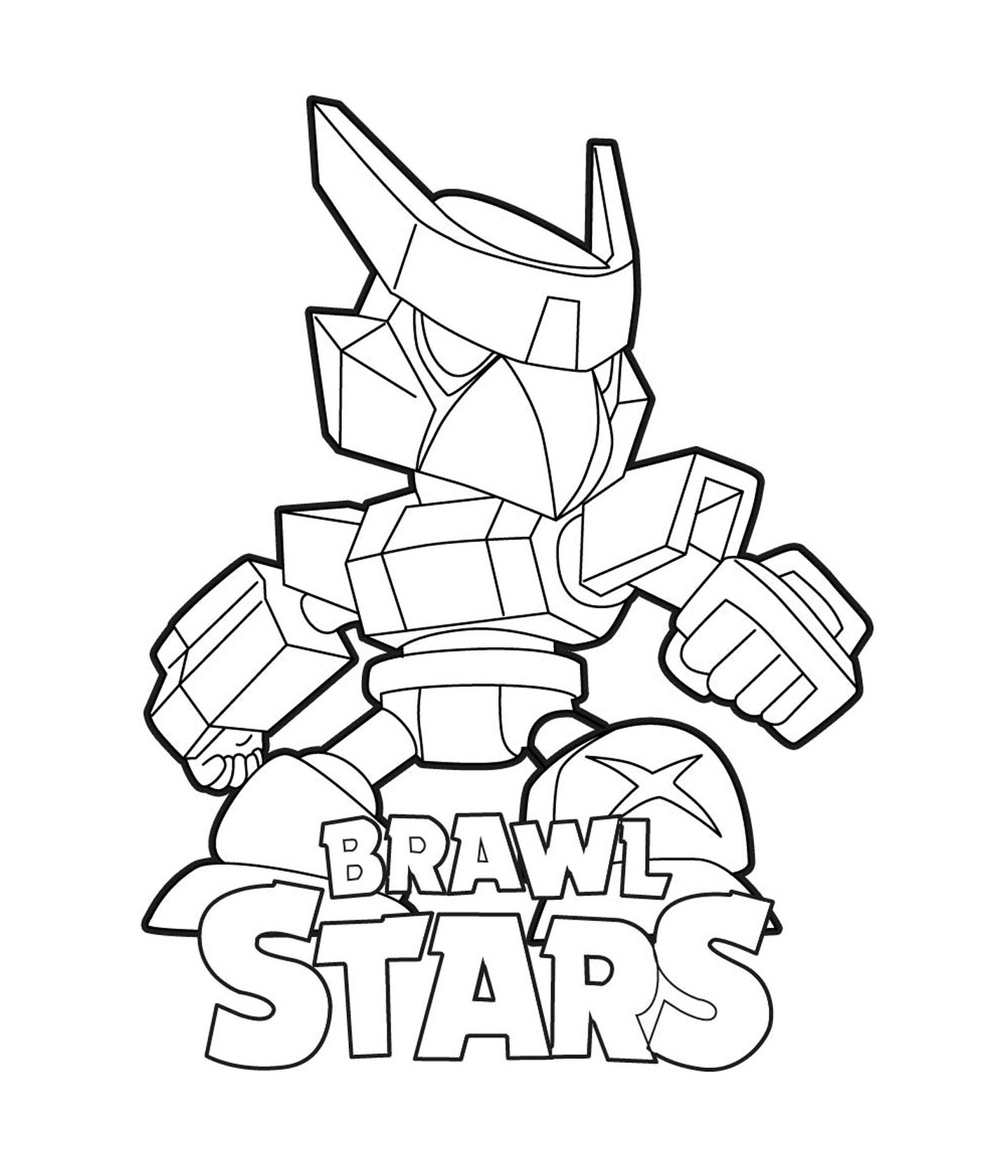  A Brawl Stars character named Mecha Crow 