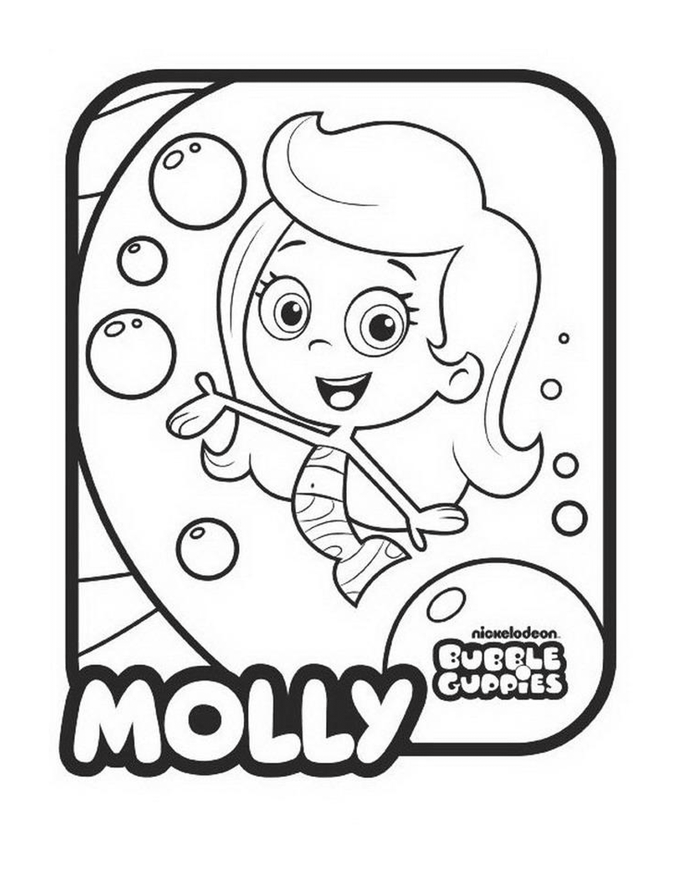  Molly de los Bubble Guppies 