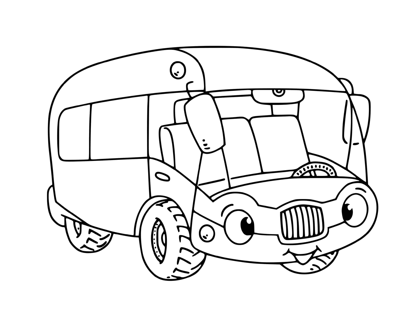  Transport von Kindern in die Schule: der Bus 