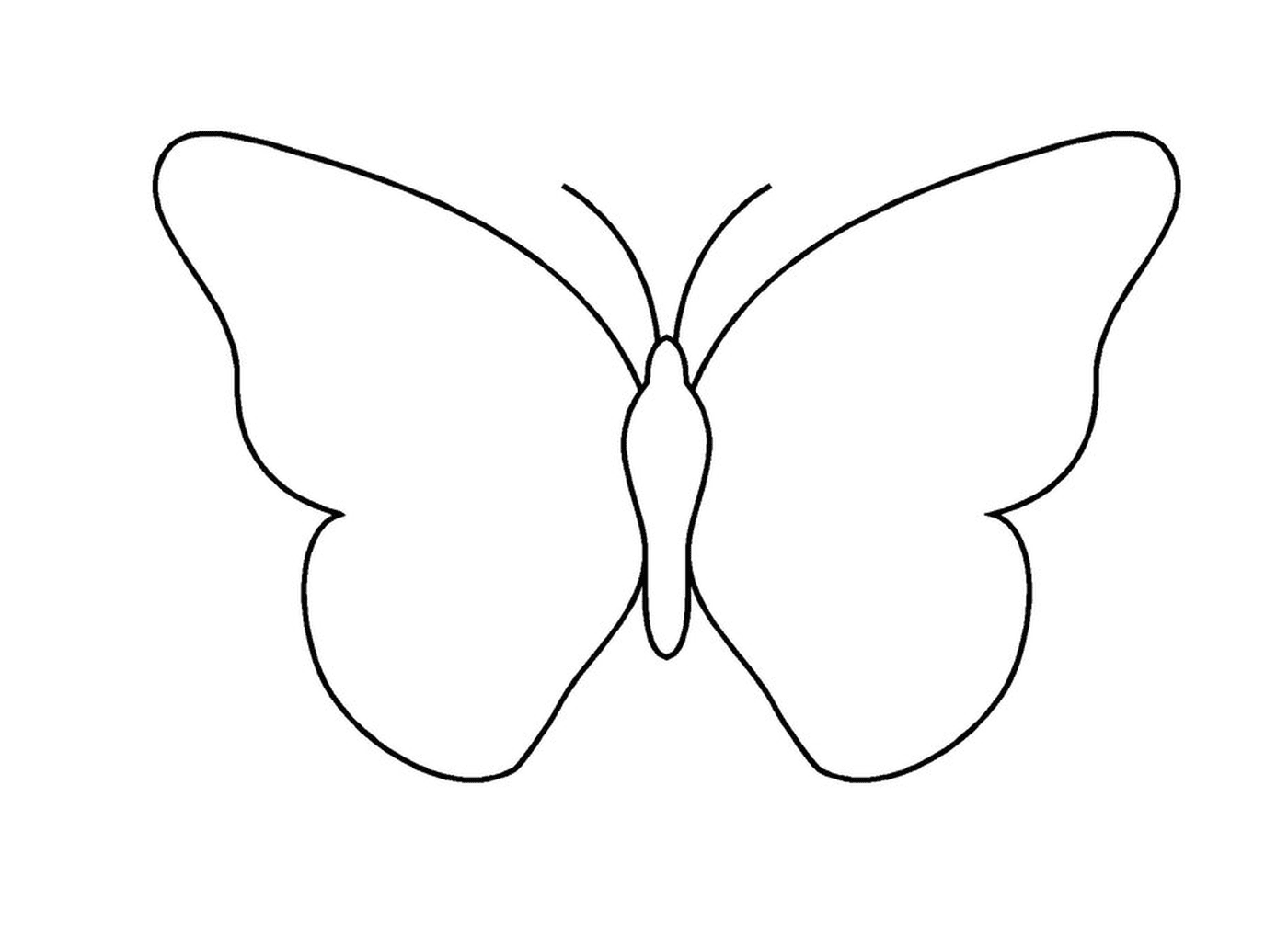  элегантная и флиртующая бабочка 