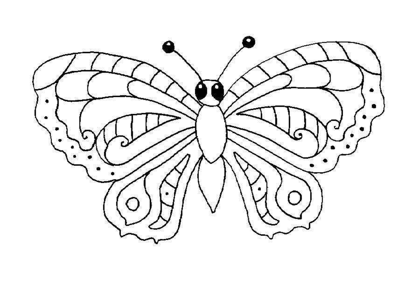  Mariposa coqueteando con la gracia 