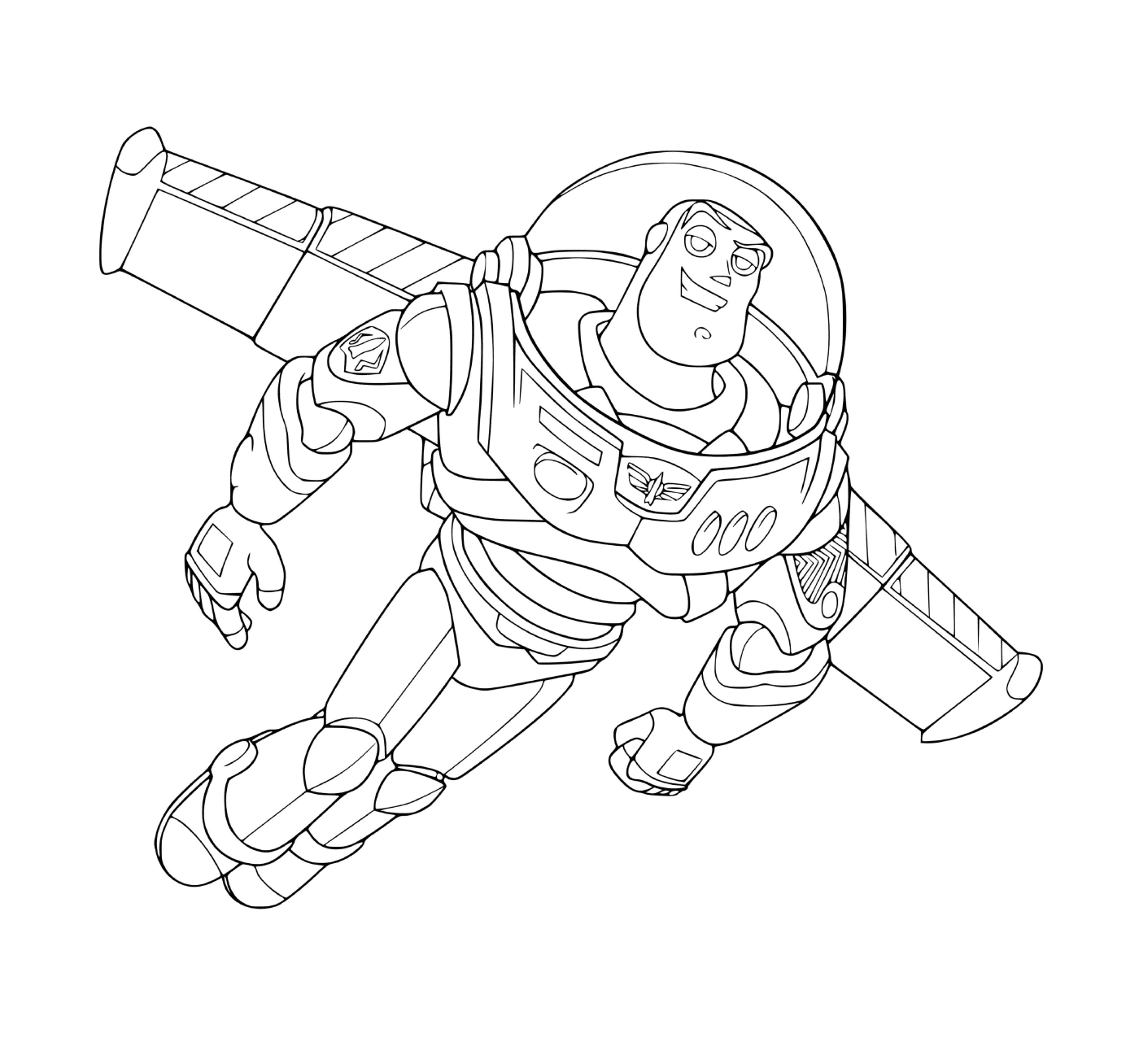  Buzz Lightyear, inspirado en el astronauta Buzz Aldrin 