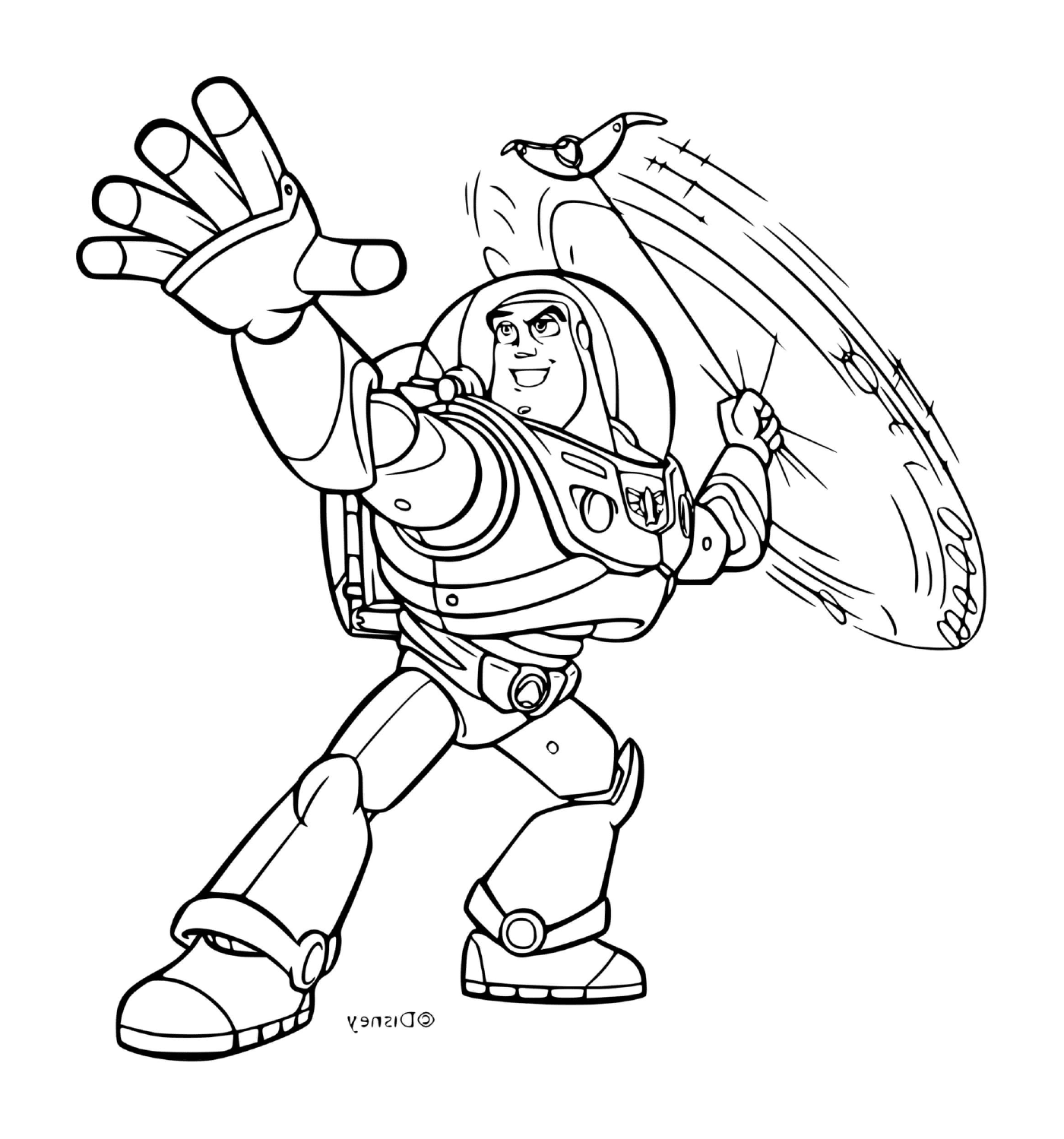  Buzz flash, personaje de Toy Story 