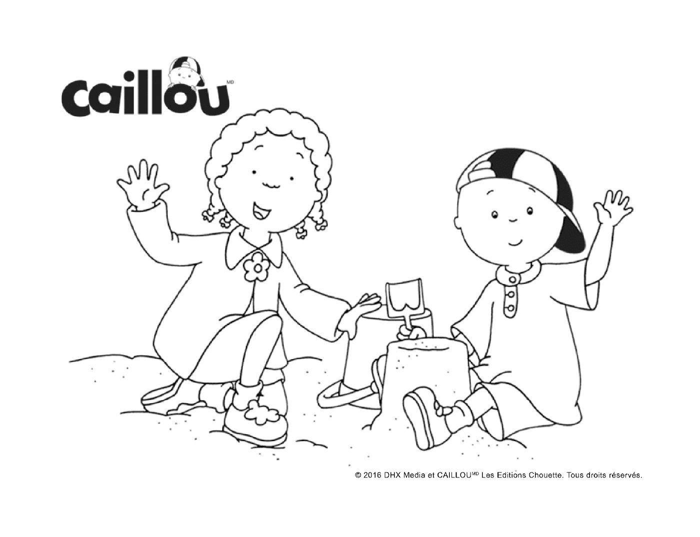  Día Internacional de la Amistad con Caillou y Clementine 
