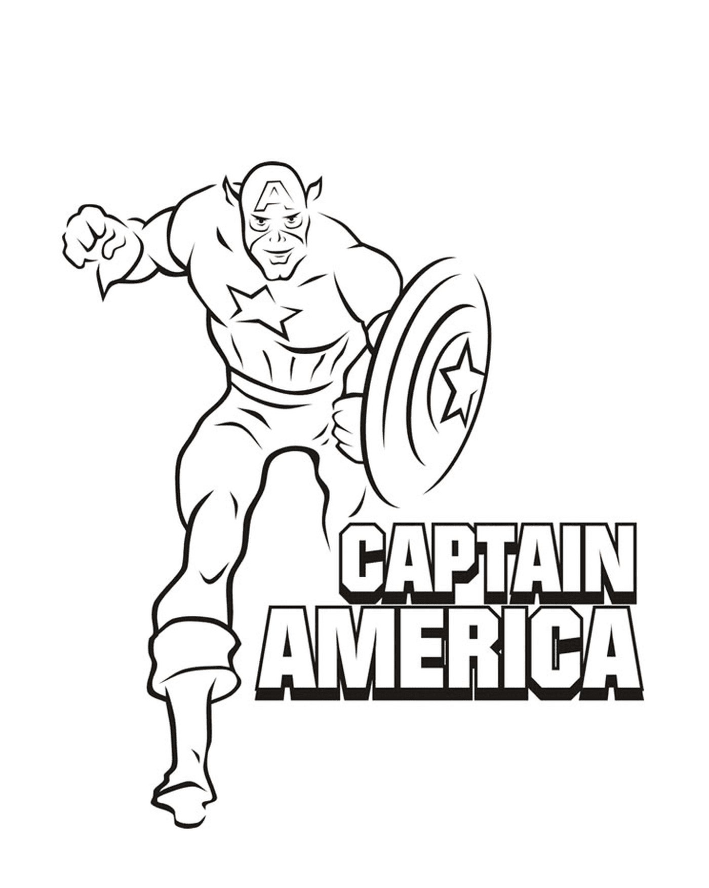  una imagen del Capitán América 
