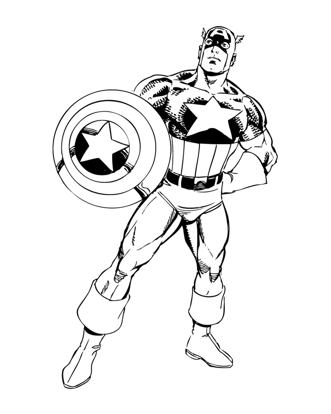  An authentic Captain America 