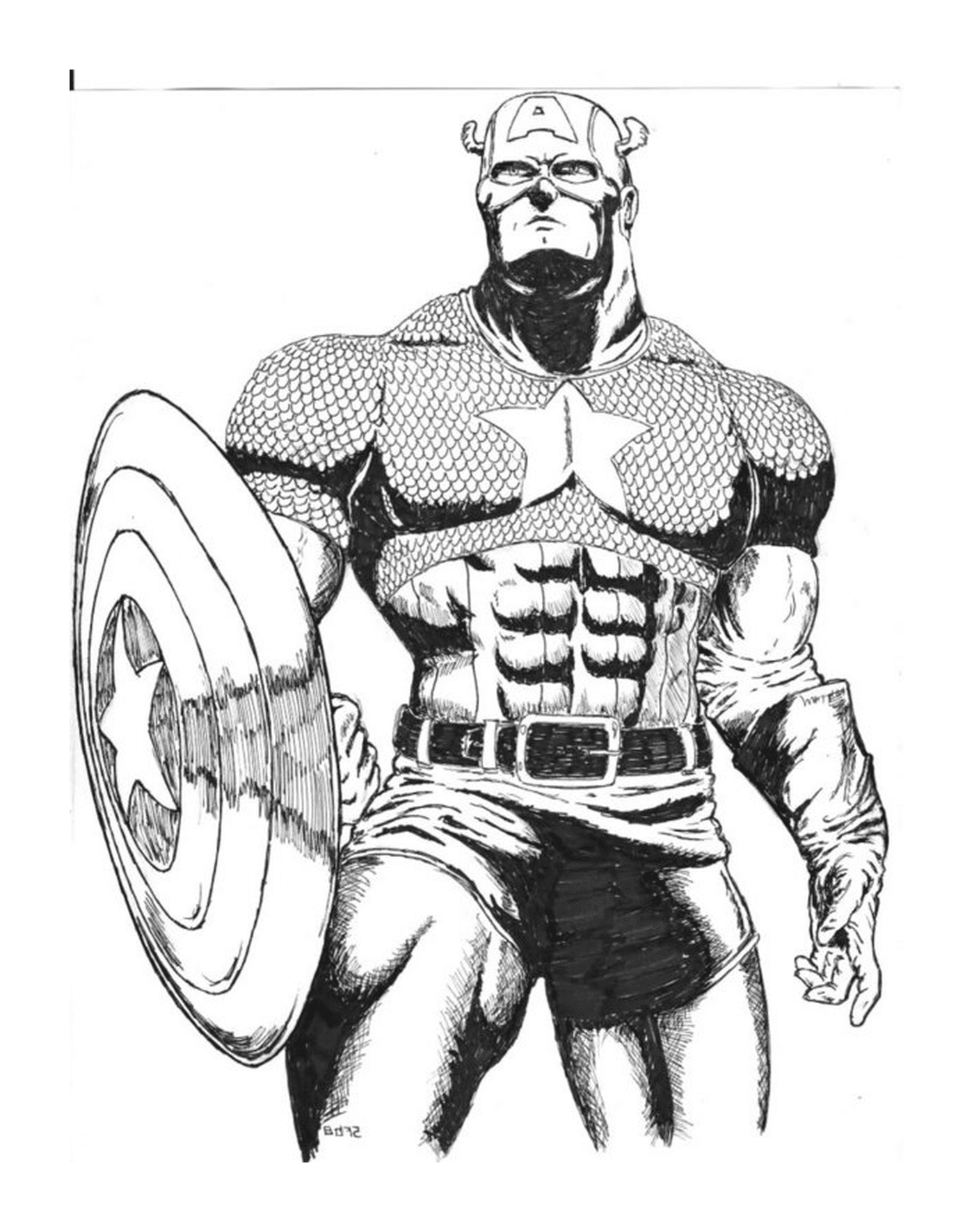  El famoso Capitán América 