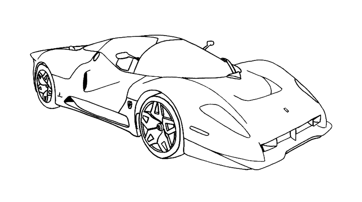  Ferrari to color 