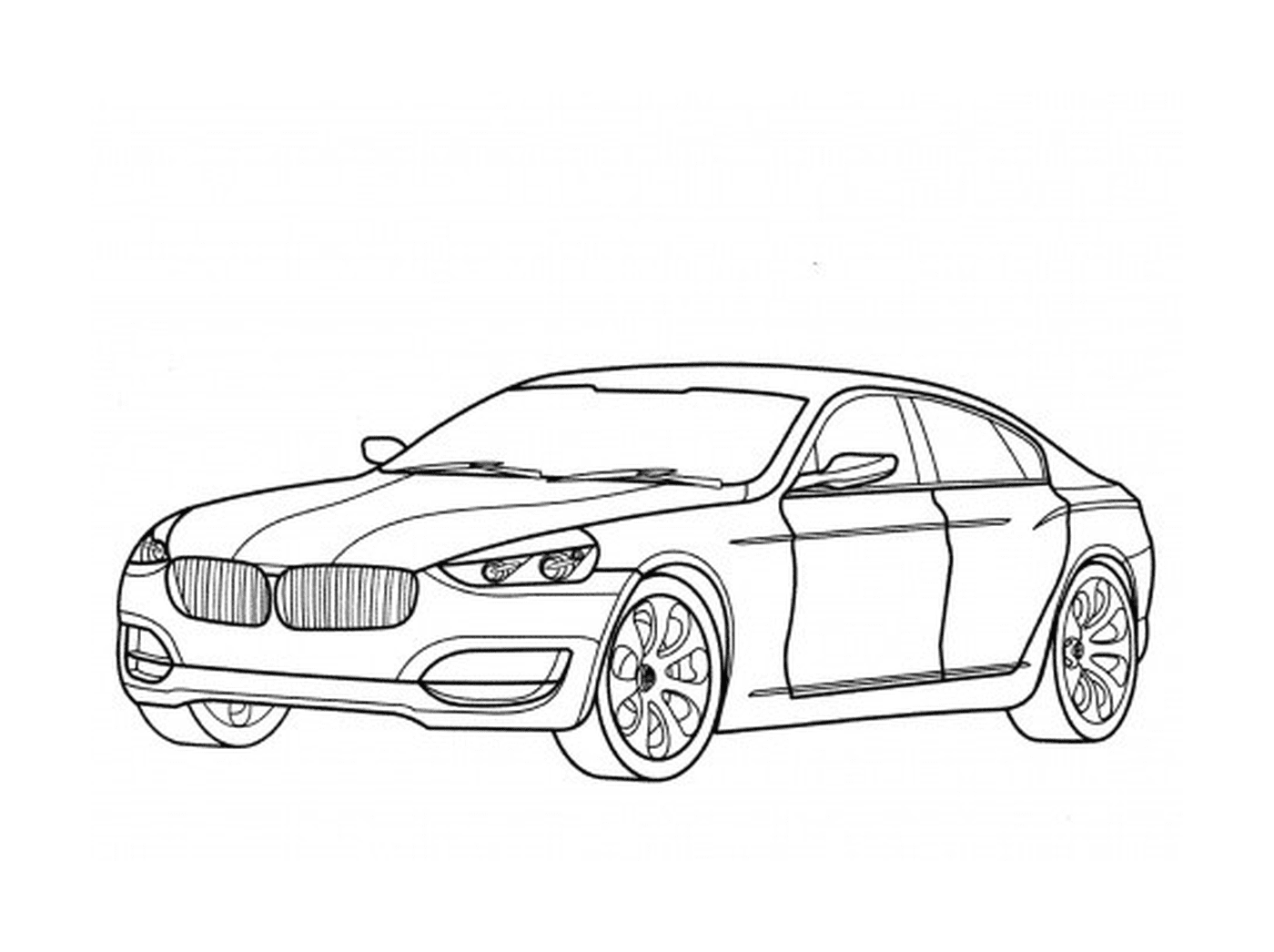  Elegante coche BMW 