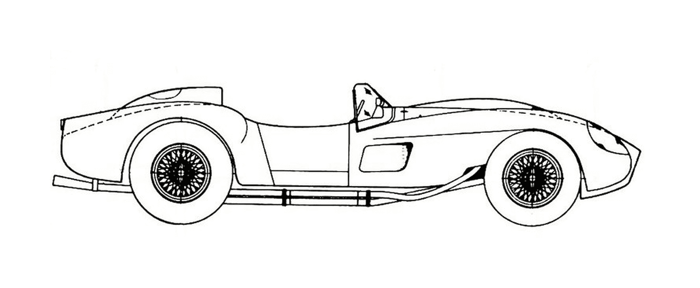  Ferrari Auto, Propellerflugzeug 