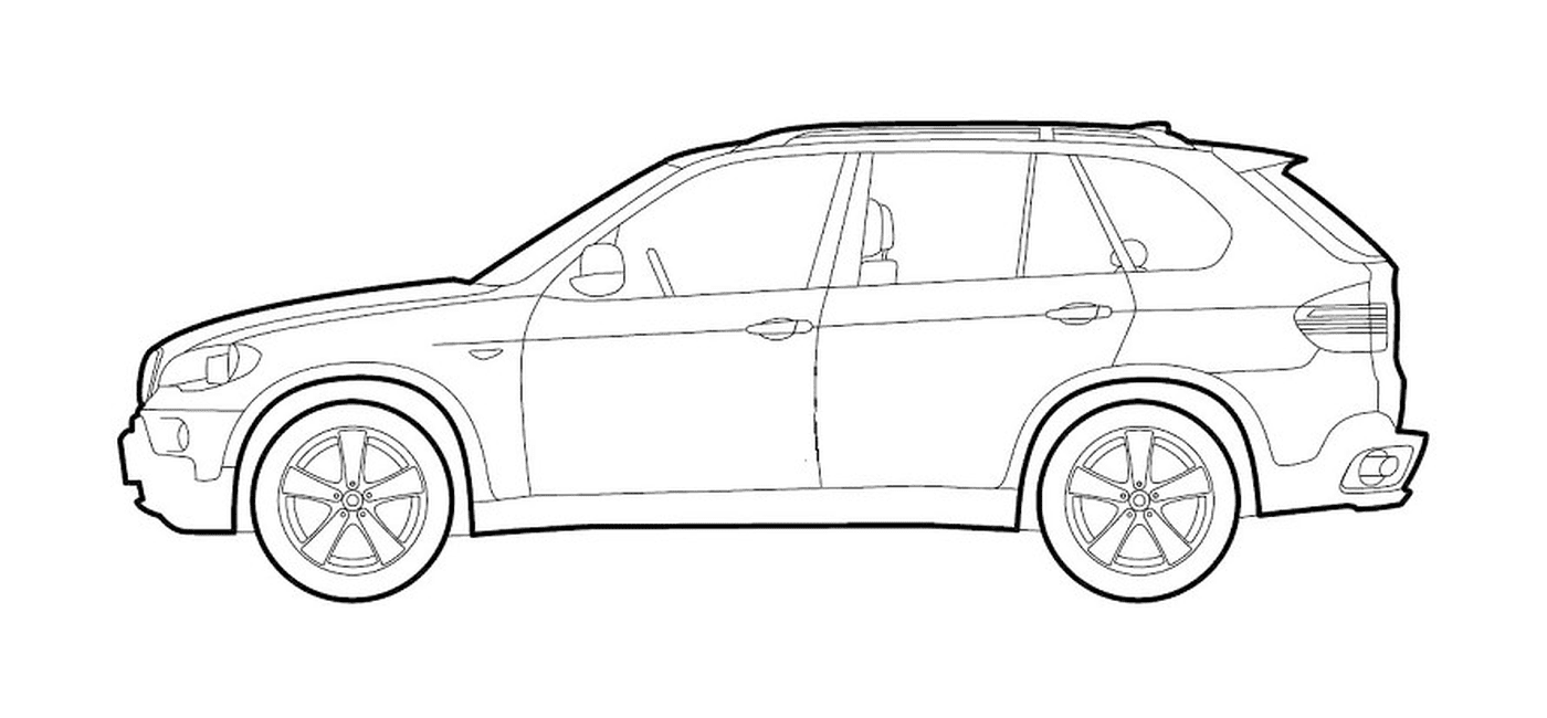  Picture car BMW 2009 drawn 