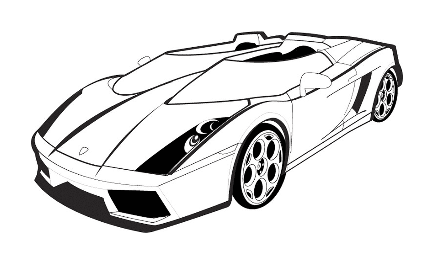  Lamborghini Auto gelb 