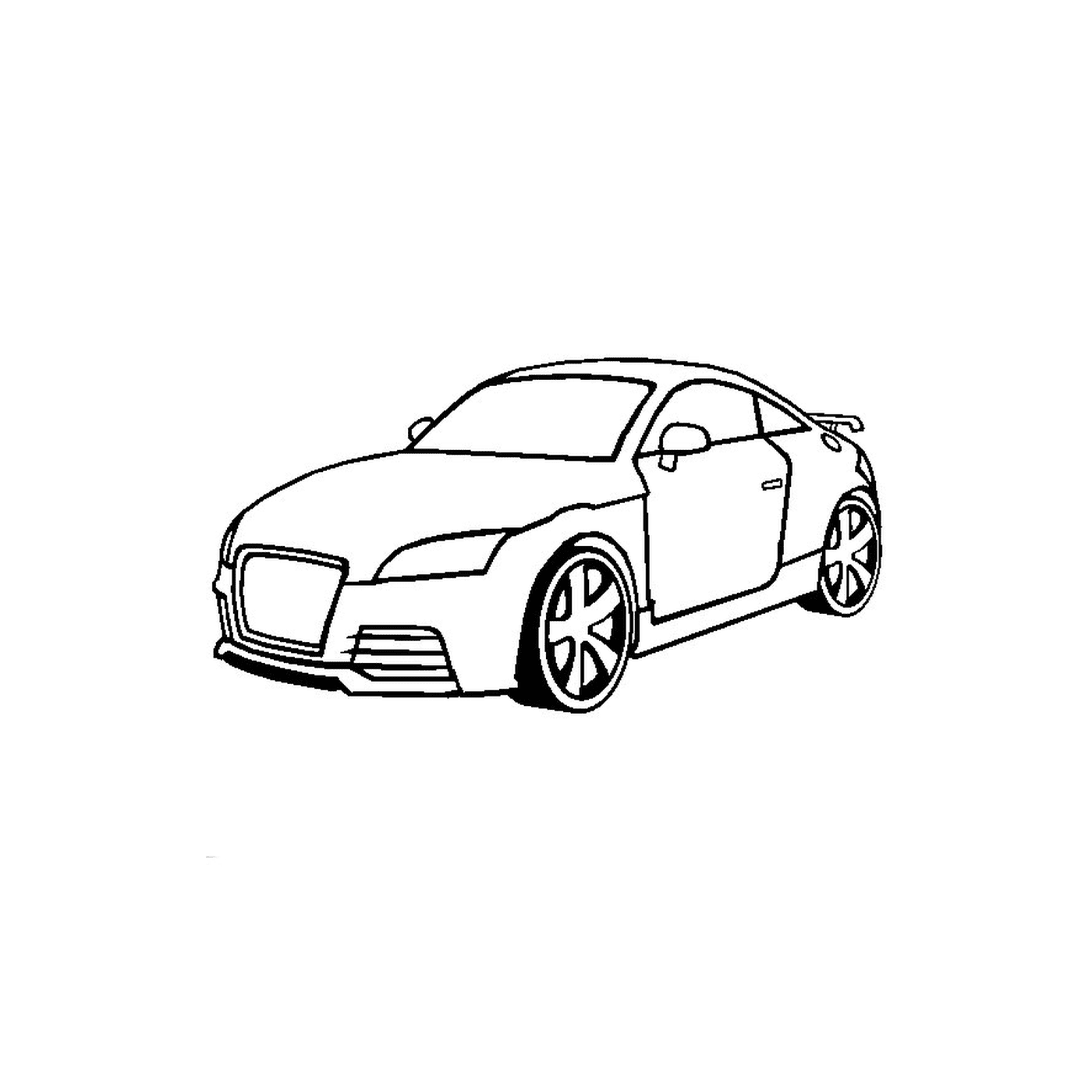  Audi TT gris 