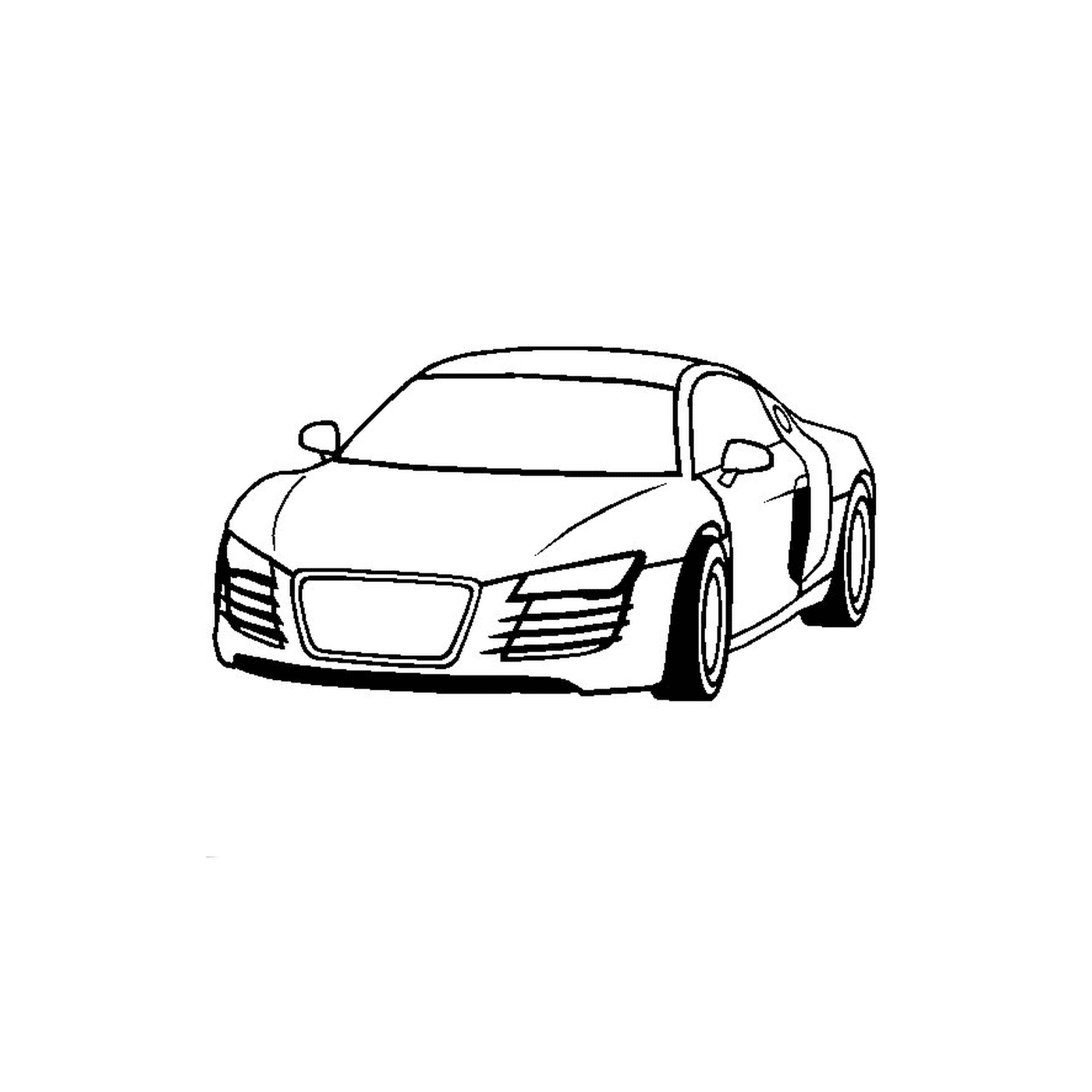  Audi R8 negro 
