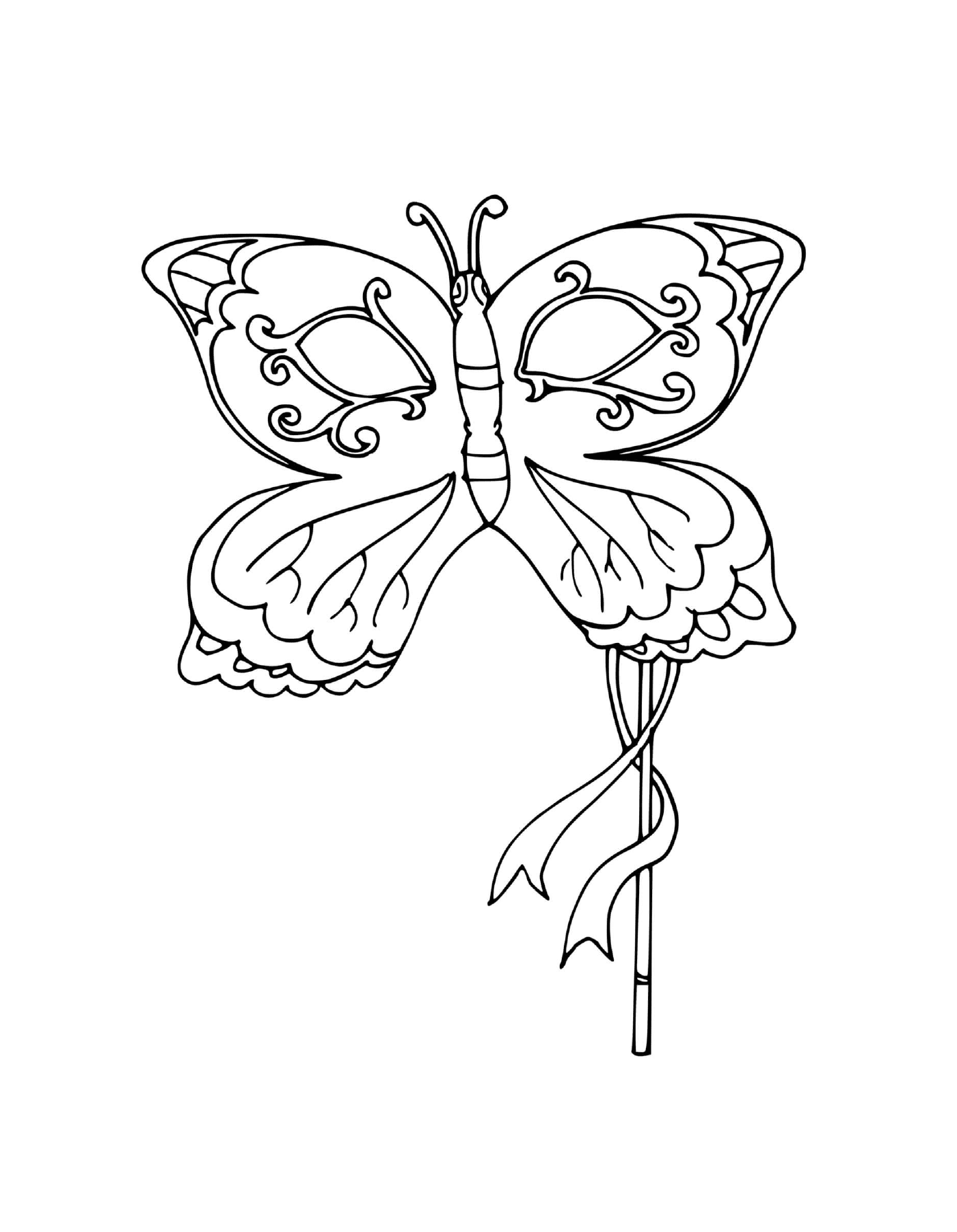  Бабочка маска Марди Гра, маска бабочки 