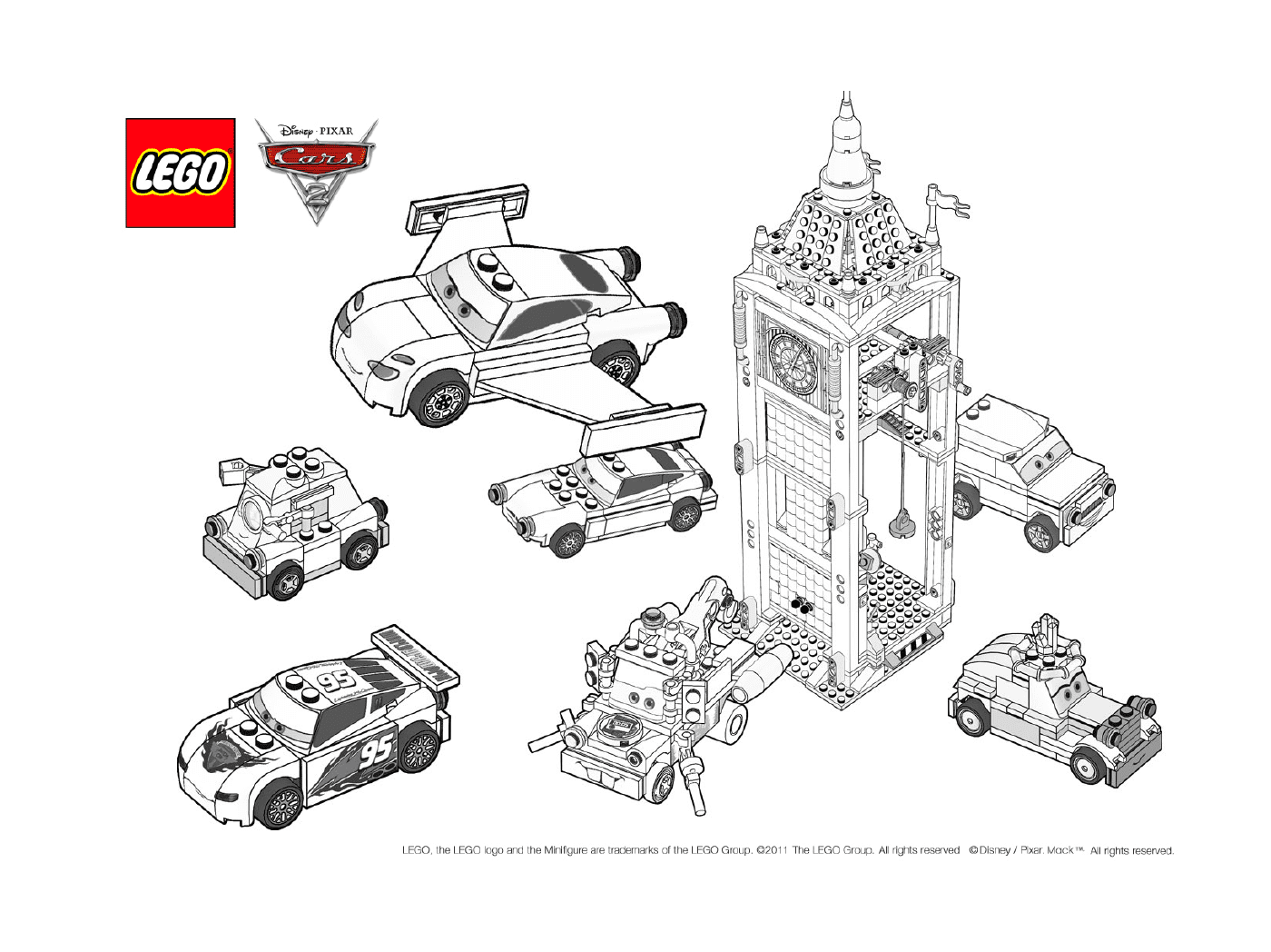  Лего Машины 3, фильм 
