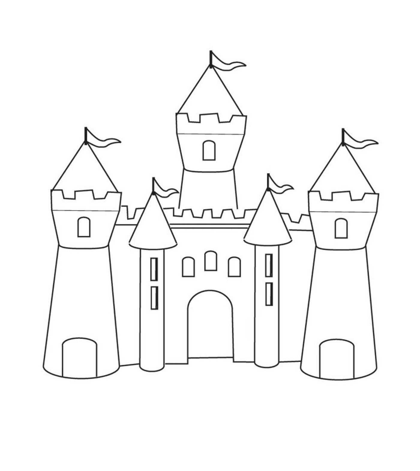  Schloss, eine magische Welt für Kinder 