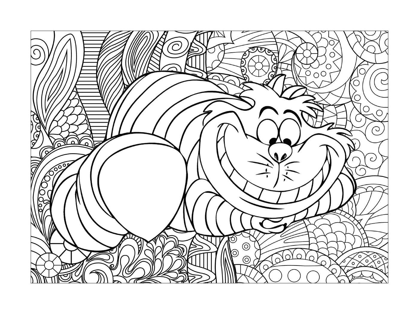  A Cheshire cat from Alice in Wonderland 