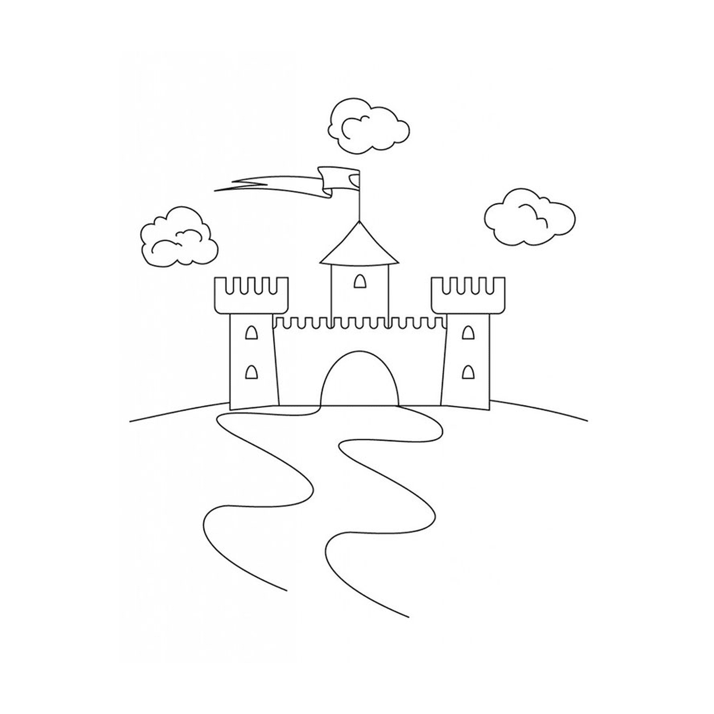  A castle on a hill 
