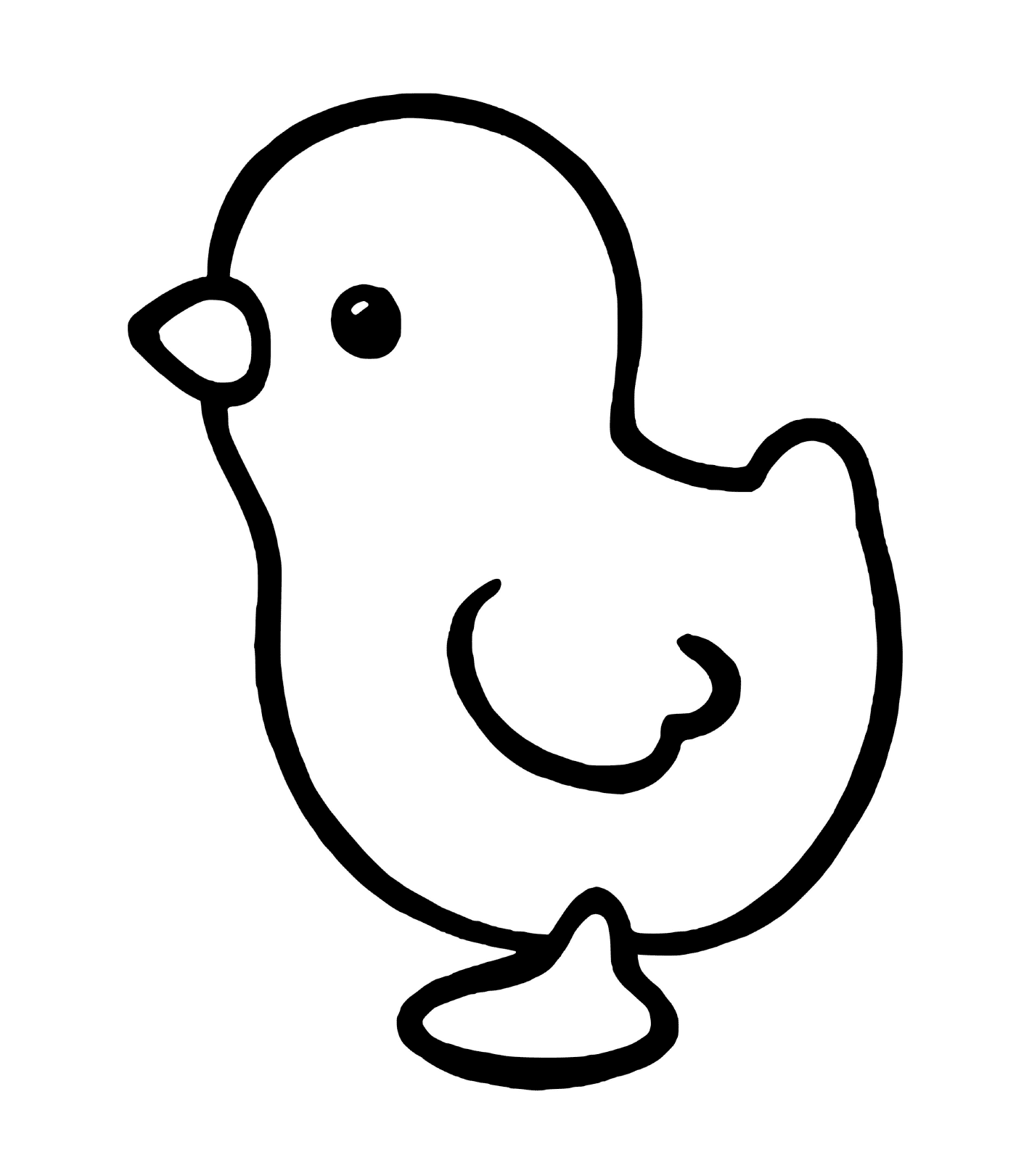  Cute chick easy drawing 