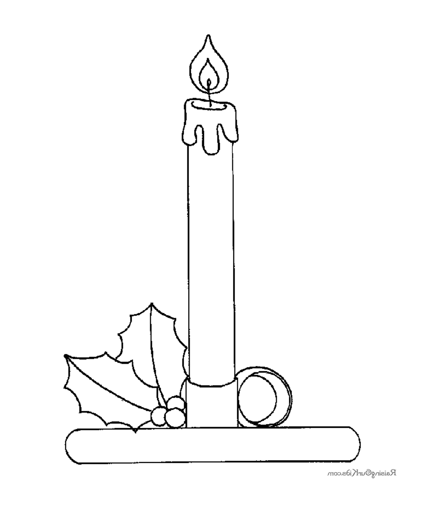  Una candela 