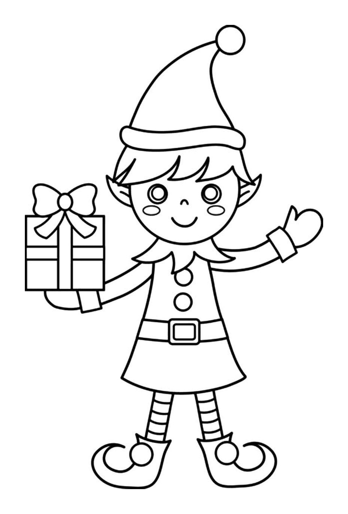  Christmas Elf, child 