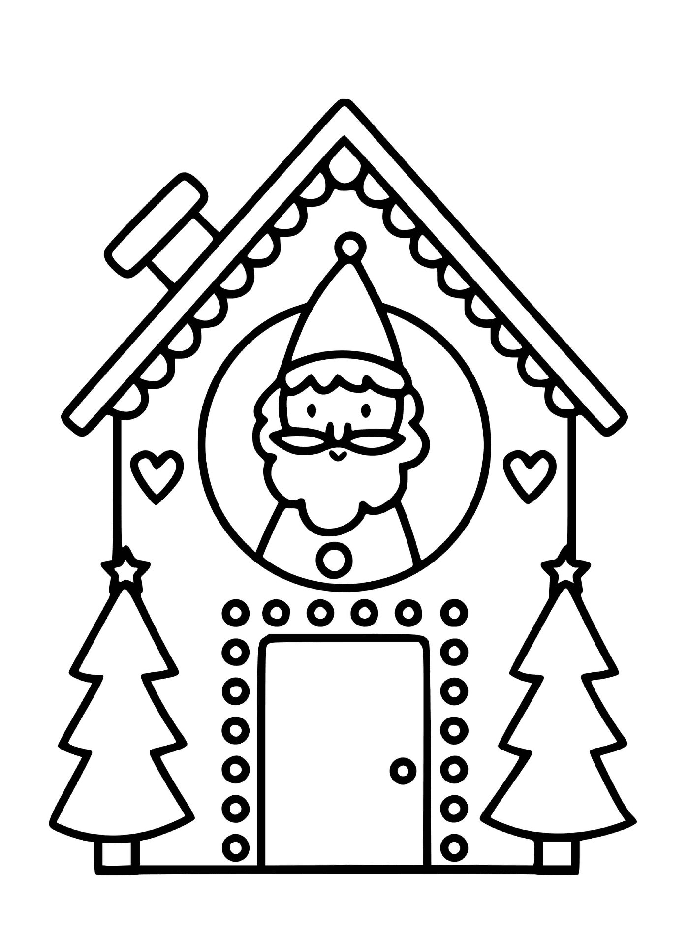  Дом Санта-Клауса для детей 