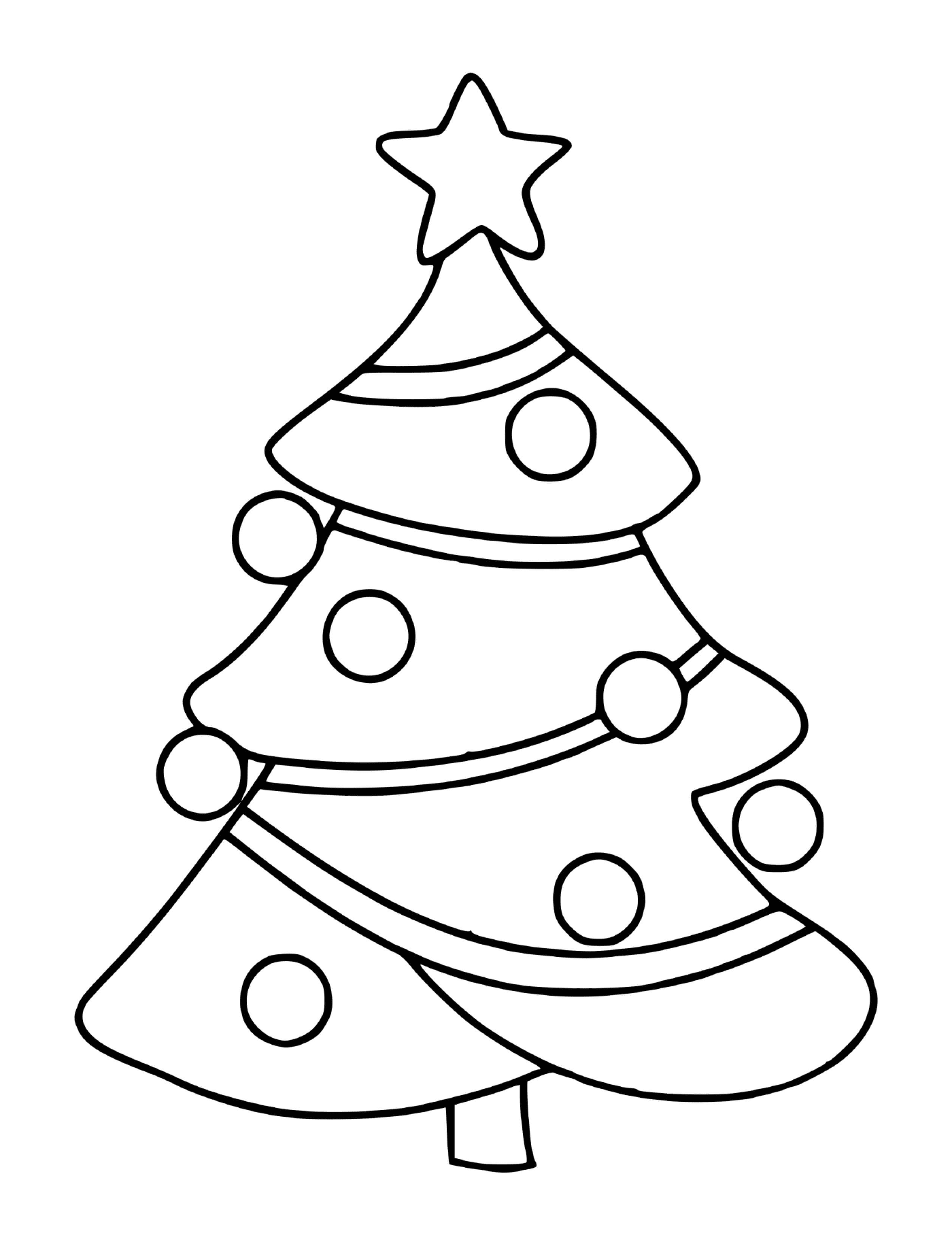  Простая и легкая рождественская елка для детей 