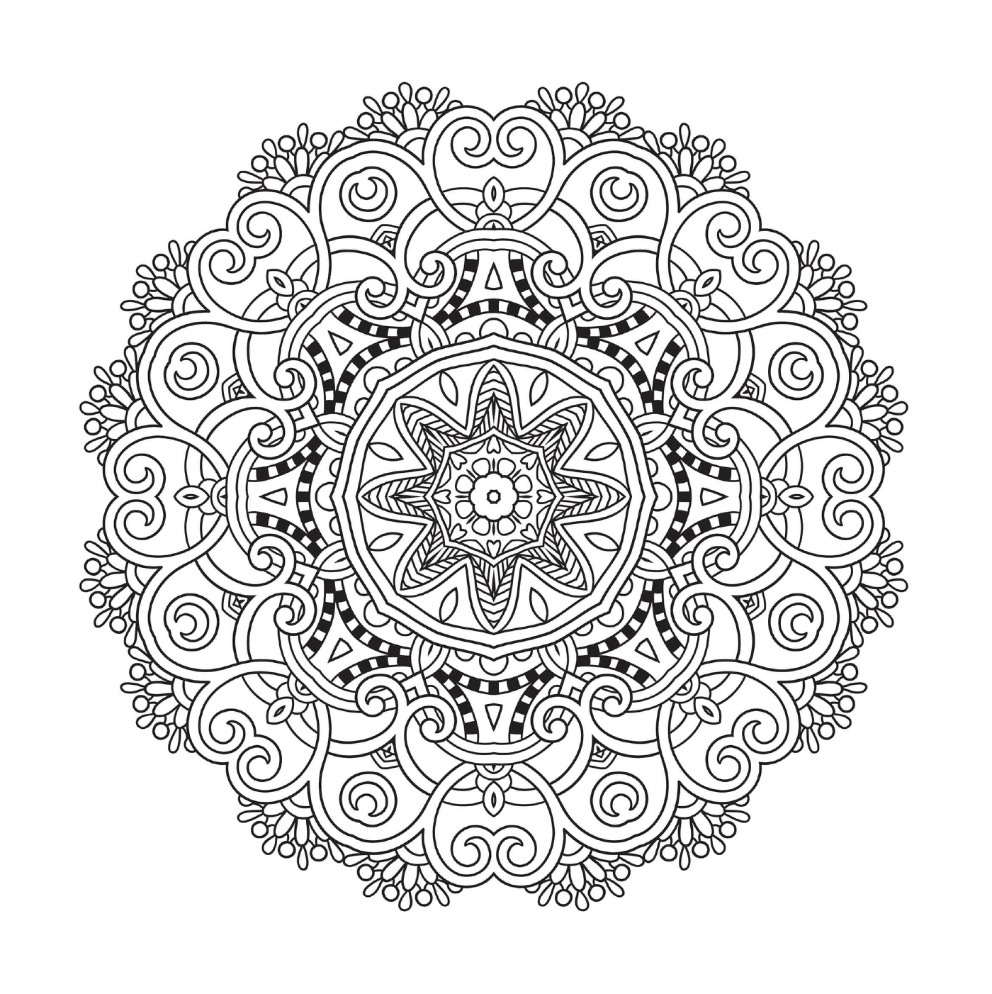  Incredibly detailed Mandala 