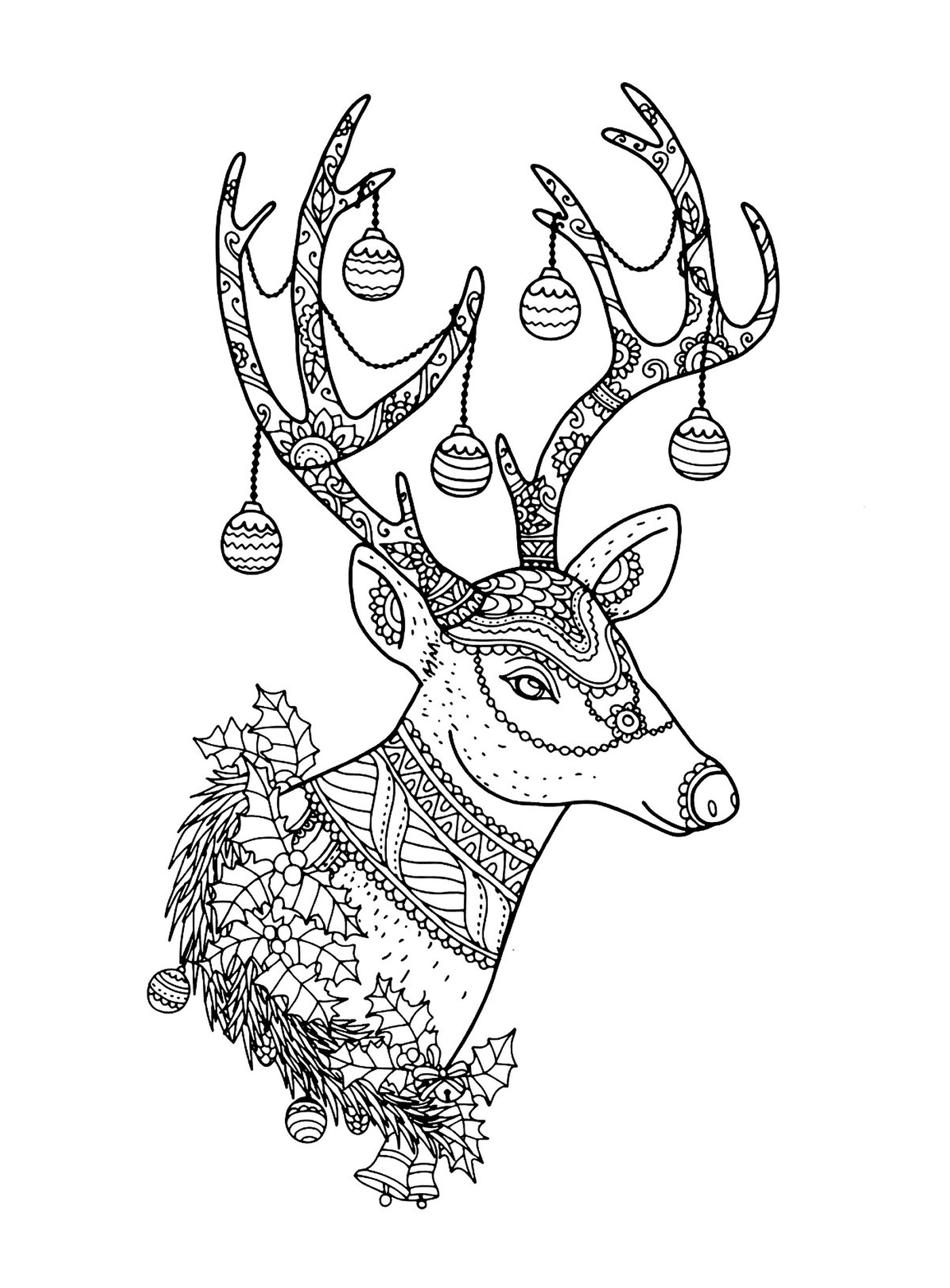  Christmas Reindeer for a difficult adult 