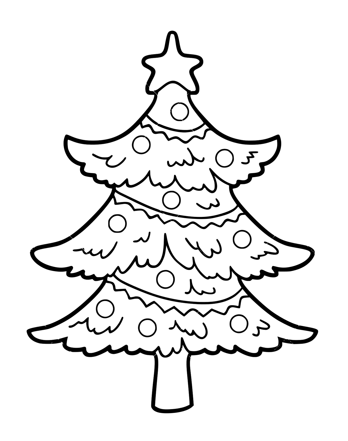  Einfacher und einfacher Weihnachtsbaum, mütterlich 