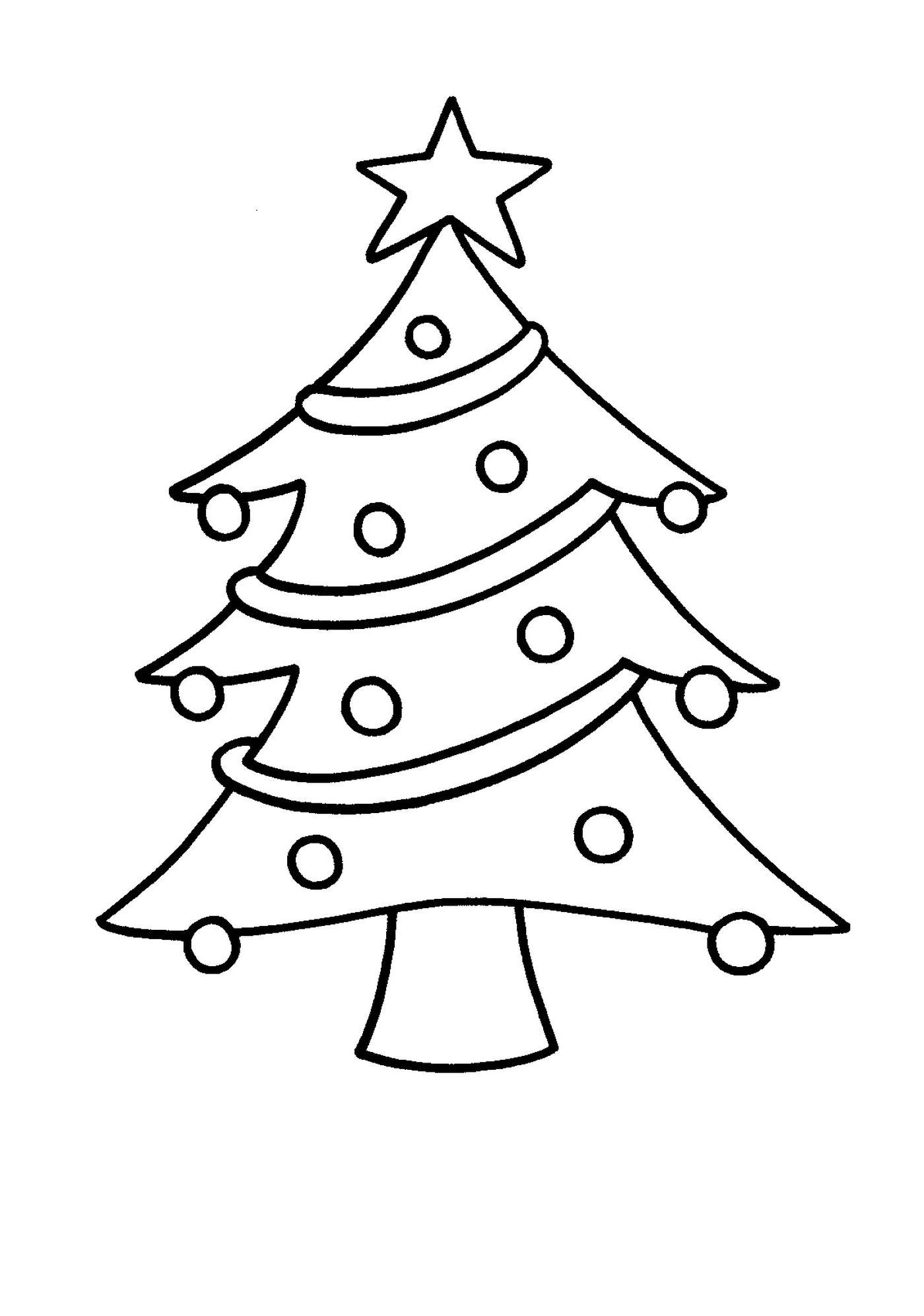  An easy Christmas tree for children 